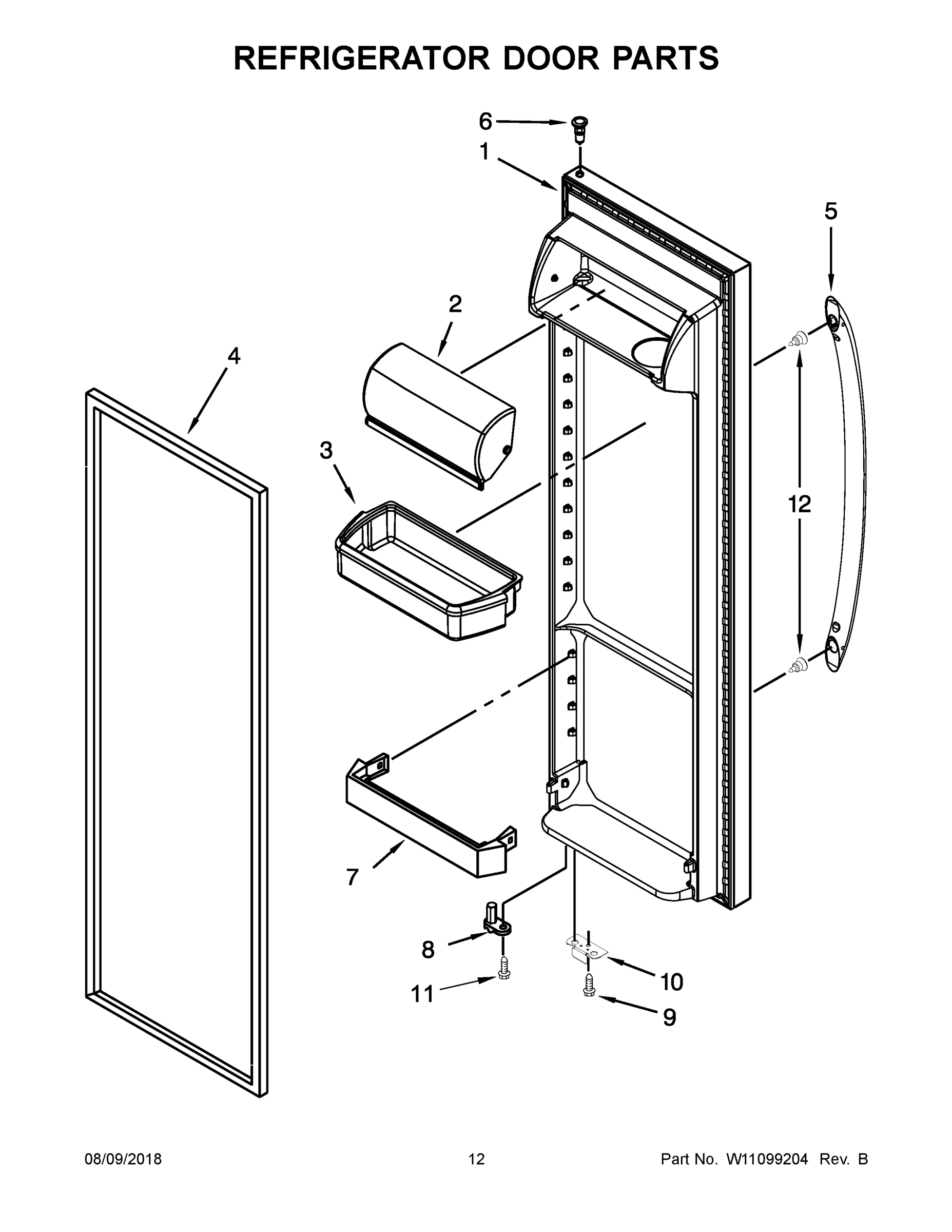 07 - REFRIGERATOR DOOR PARTS