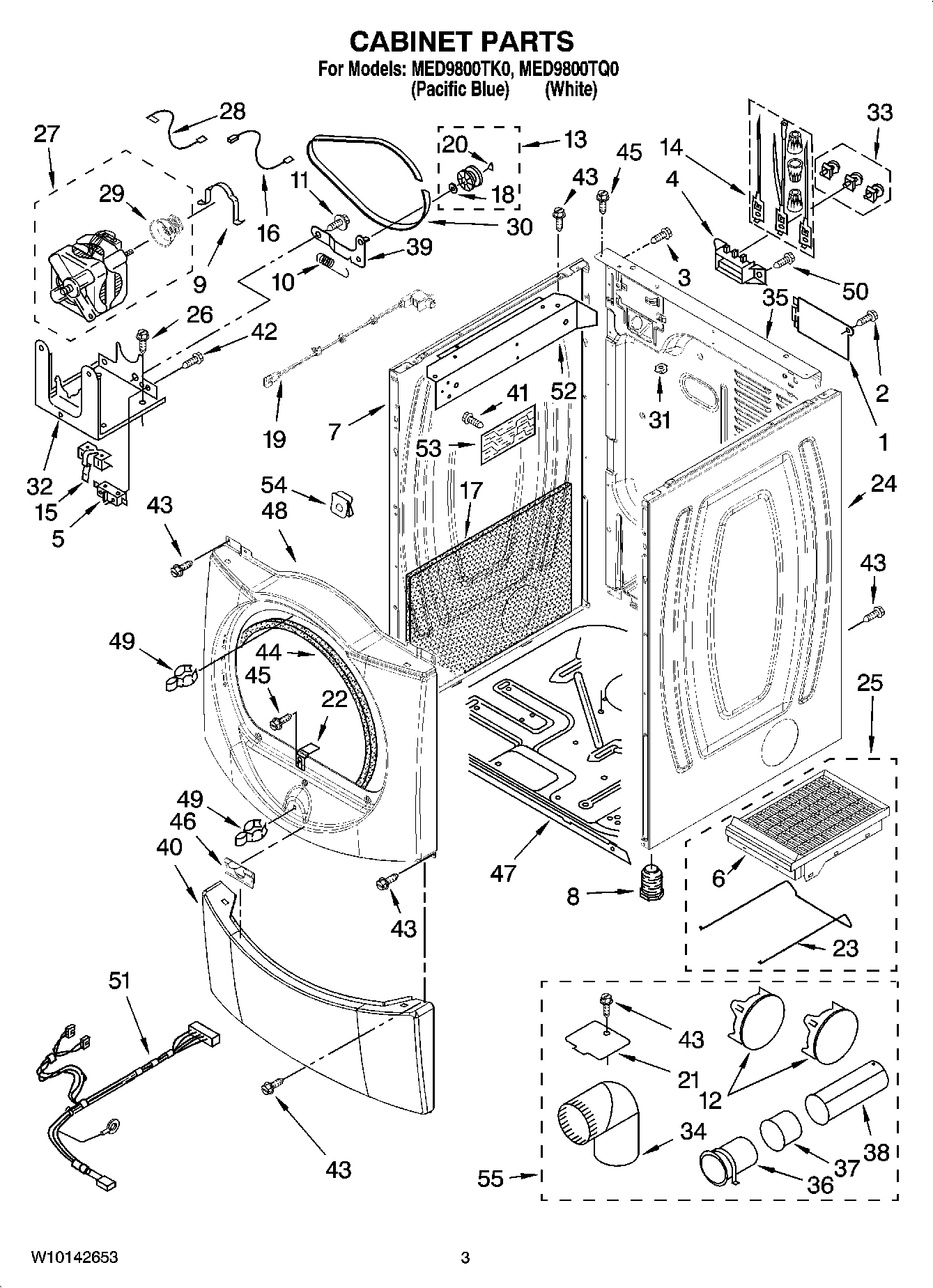 02 - CABINET PARTS