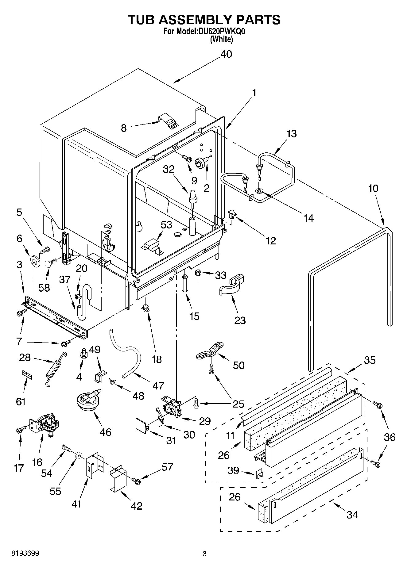 03 - TUB ASSEMBLY
