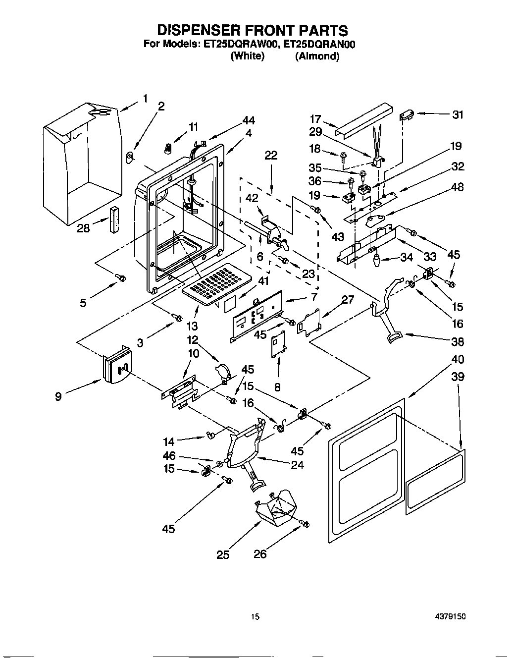 09 - DISPENSER FRONT