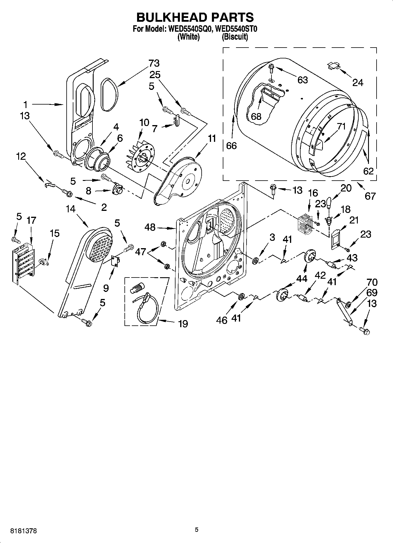 03 - BULKHEAD PARTS, OPTIONAL PARTS (NOT INCLUDED)