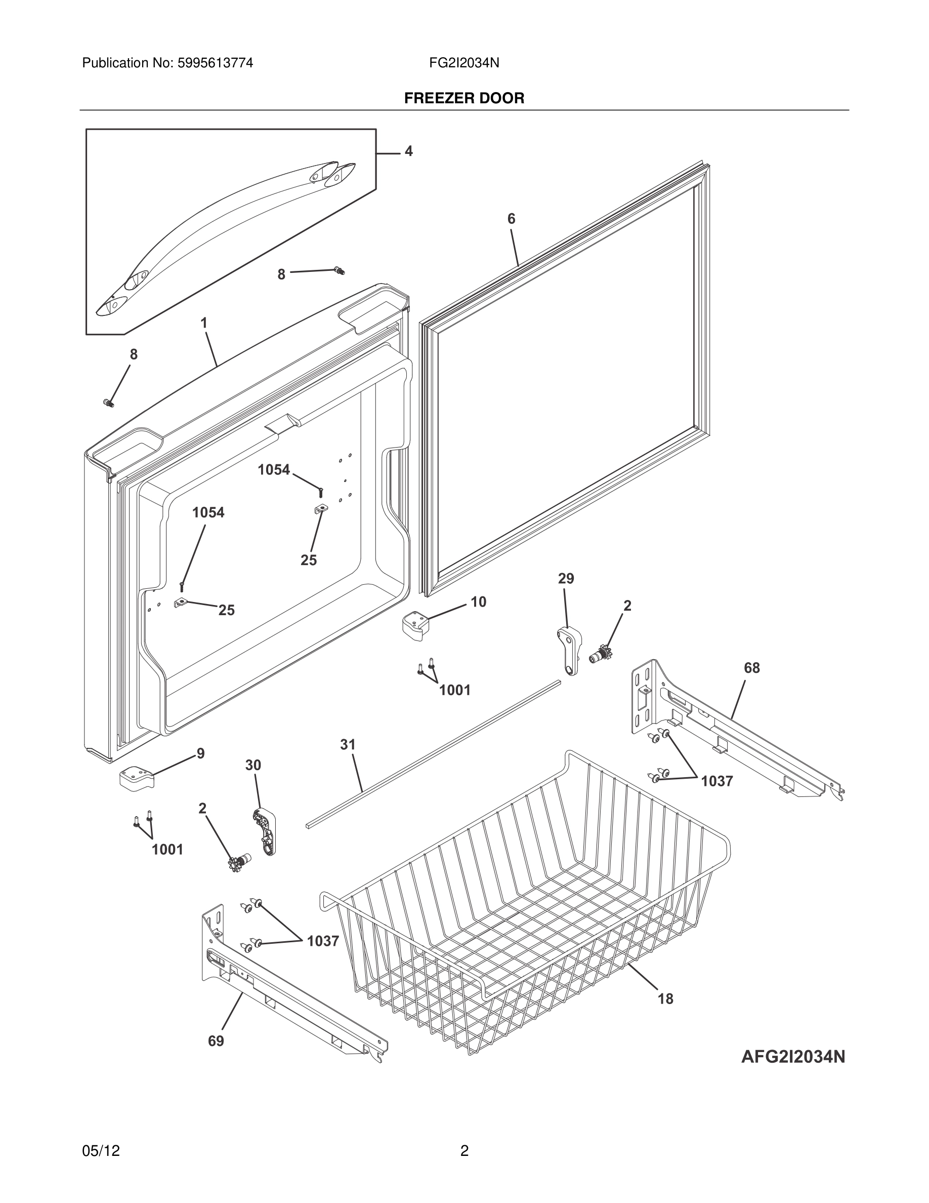 03 - FREEZER DOOR