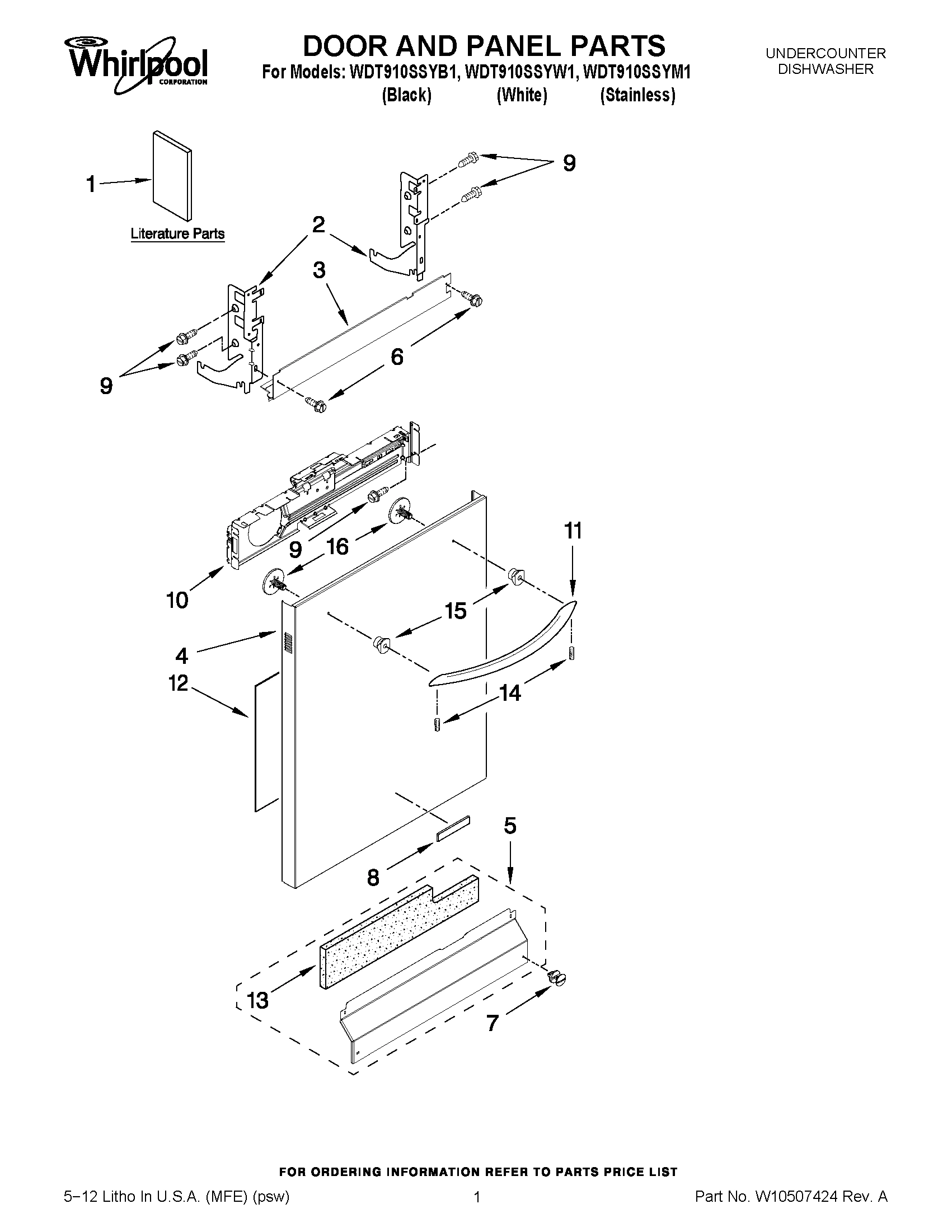 01 - DOOR AND PANEL PARTS
