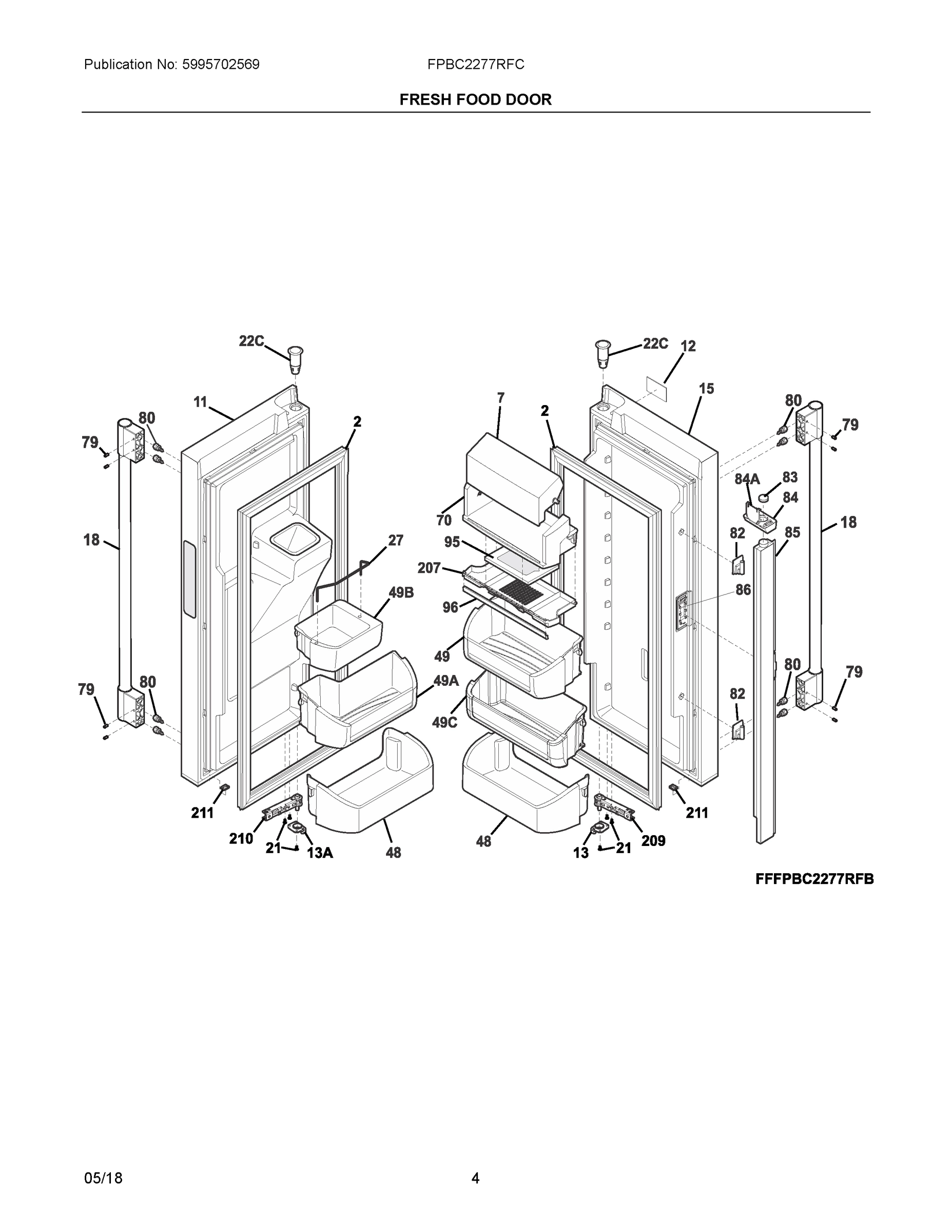 03 - FRESH FOOD DOOR