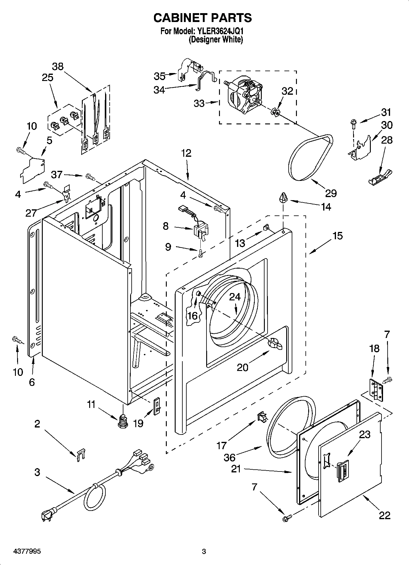 02 - CABINET PARTS