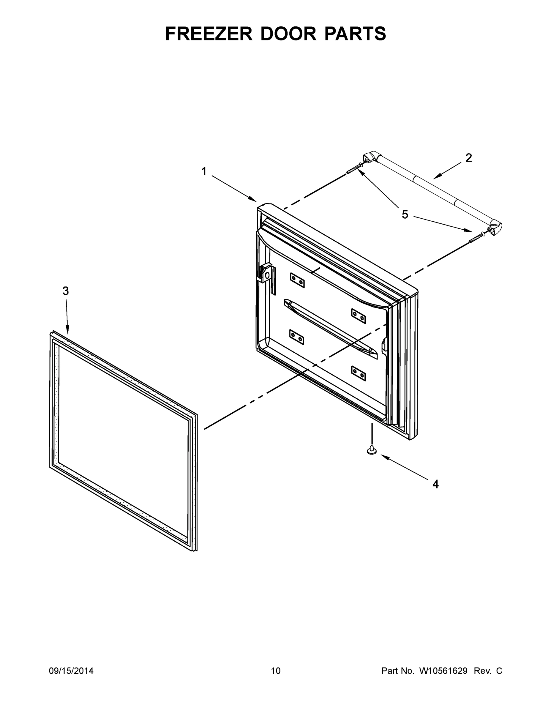 06 - FREEZER DOOR PARTS