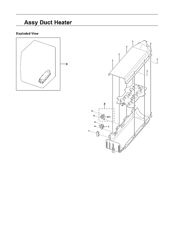 Heater Duct Assembly