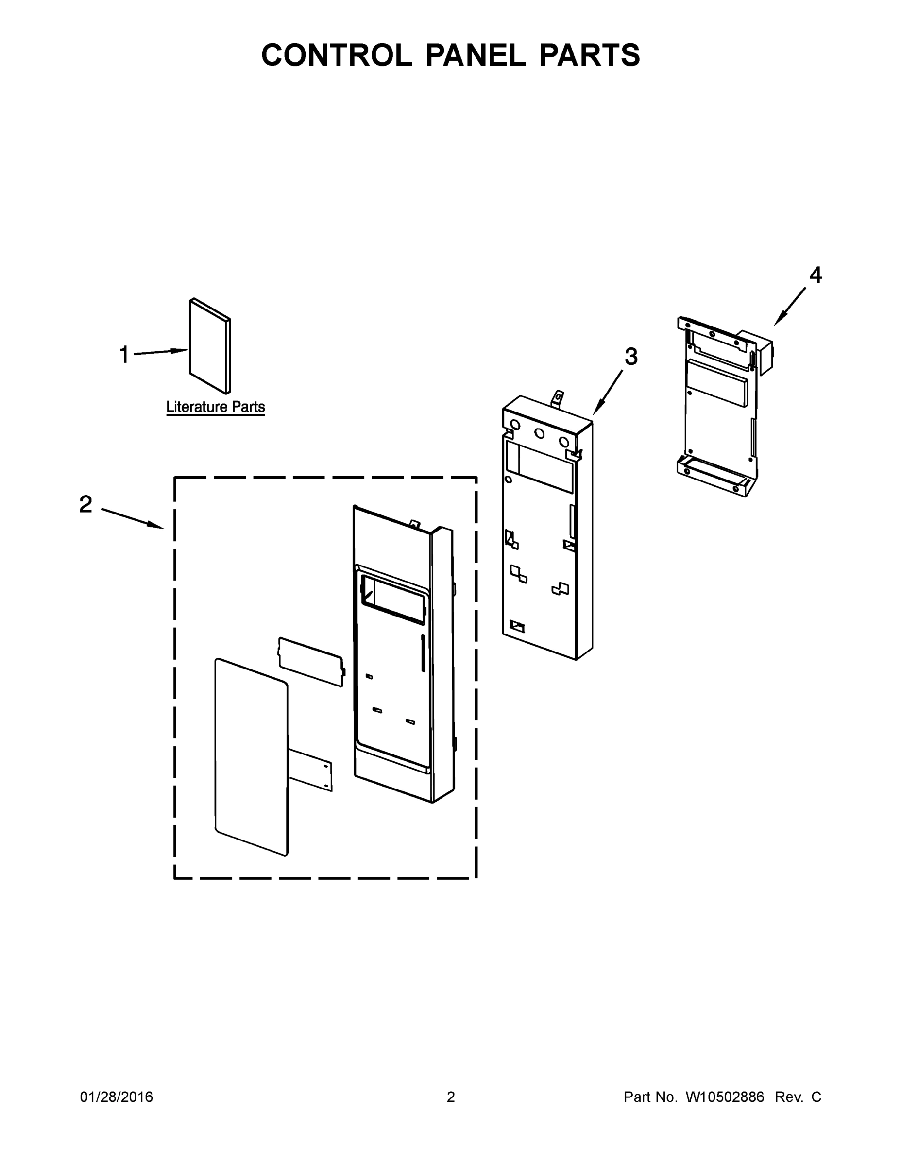 02 - CONTROL PANEL PARTS