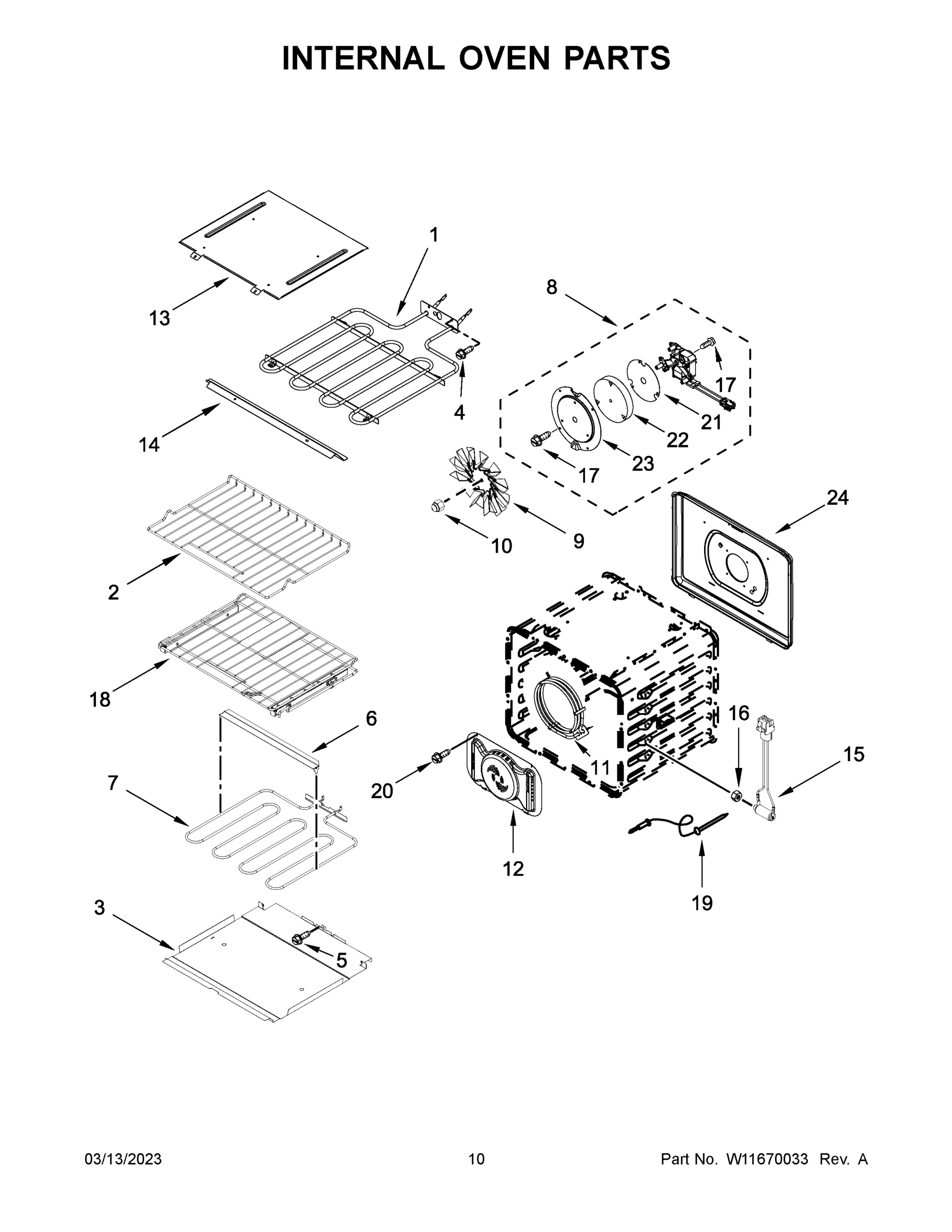 06 - INTERNAL OVEN PARTS