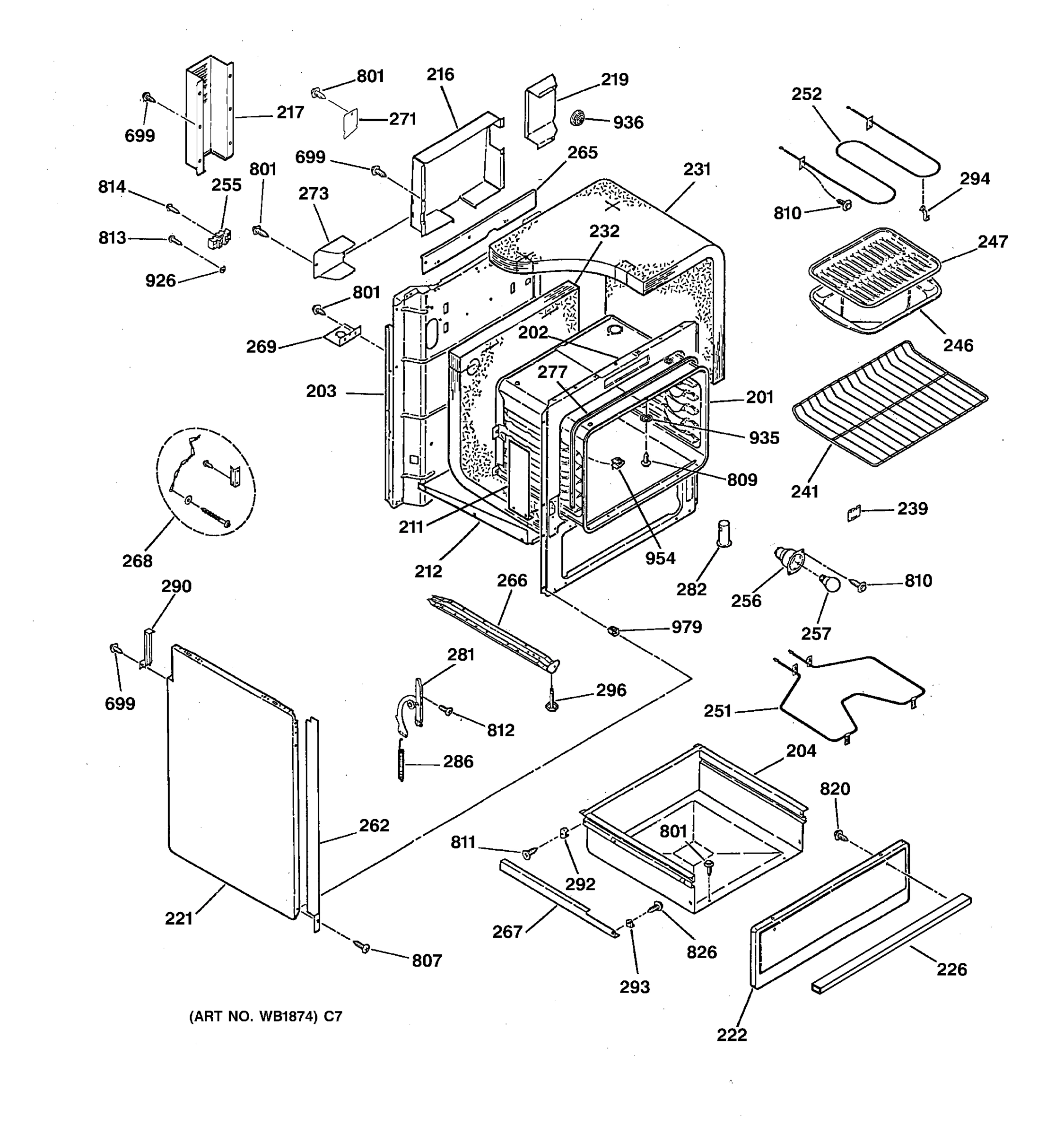 BODY & DRAWER PARTS
