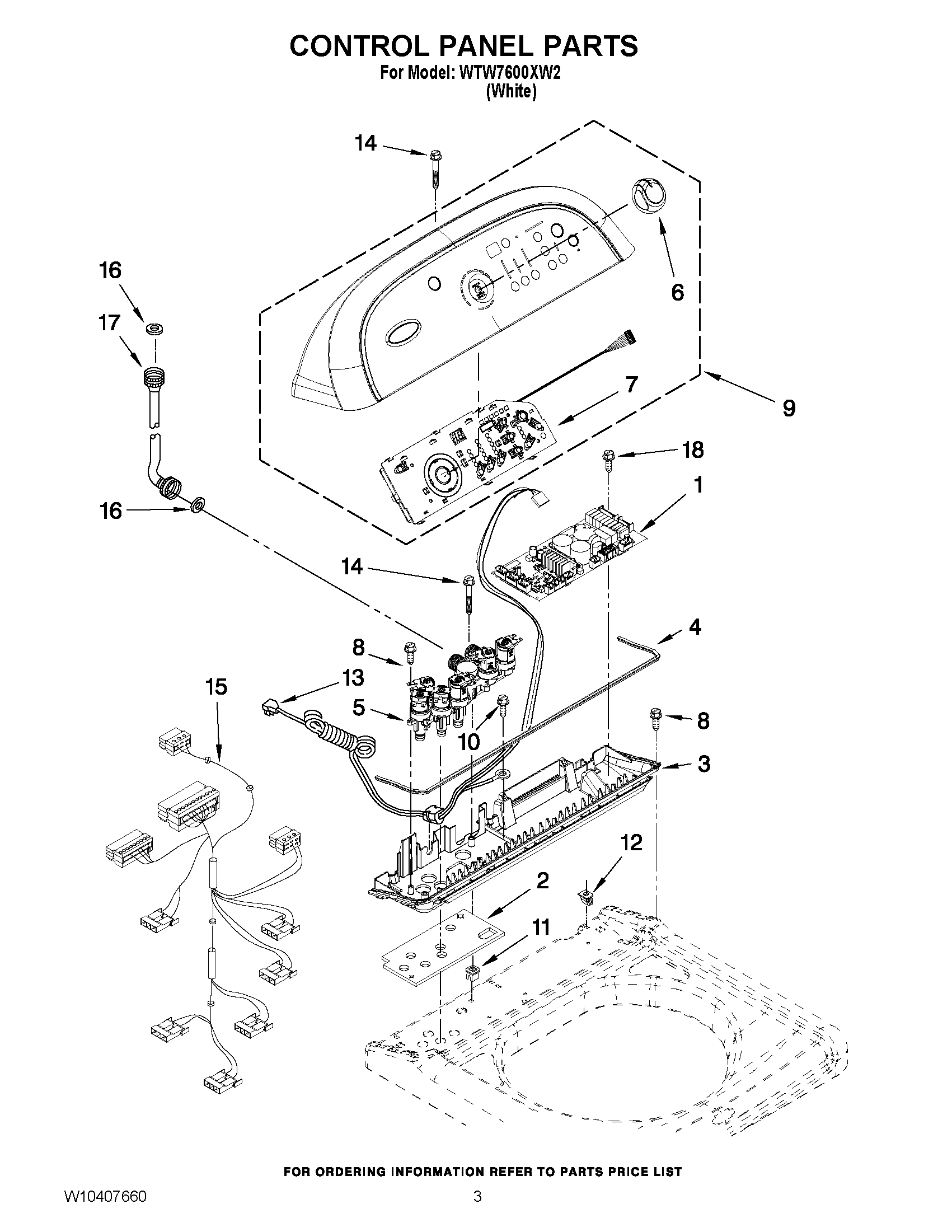 02 - CONTROL PANEL PARTS