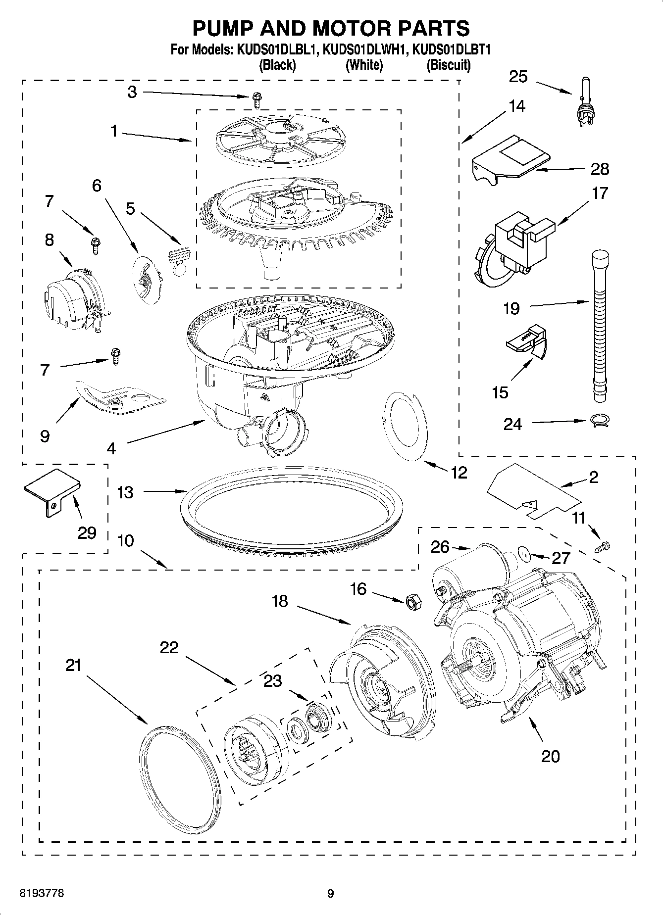 08 - PUMP AND MOTOR PARTS