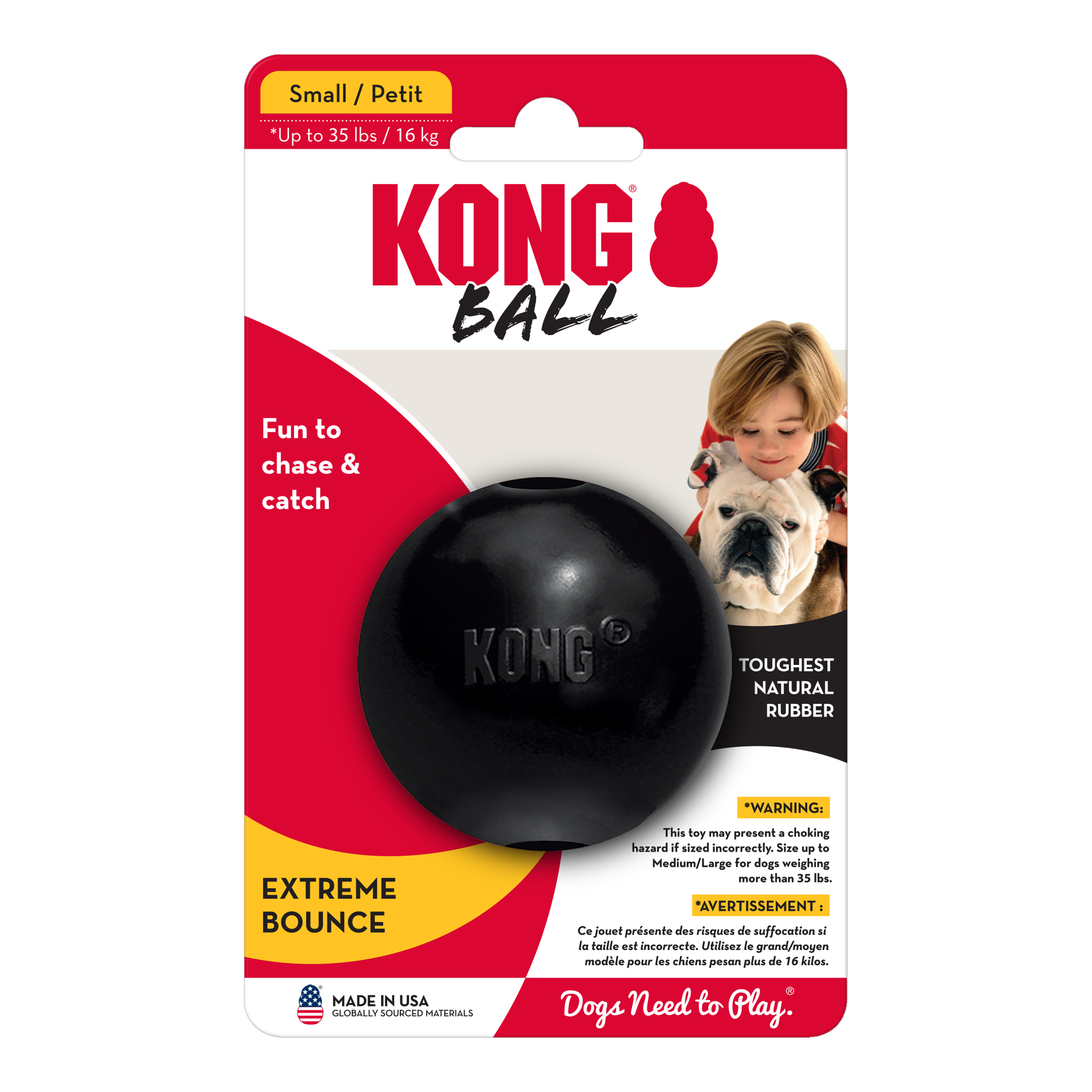 KONG Extreme Ball onpack product image