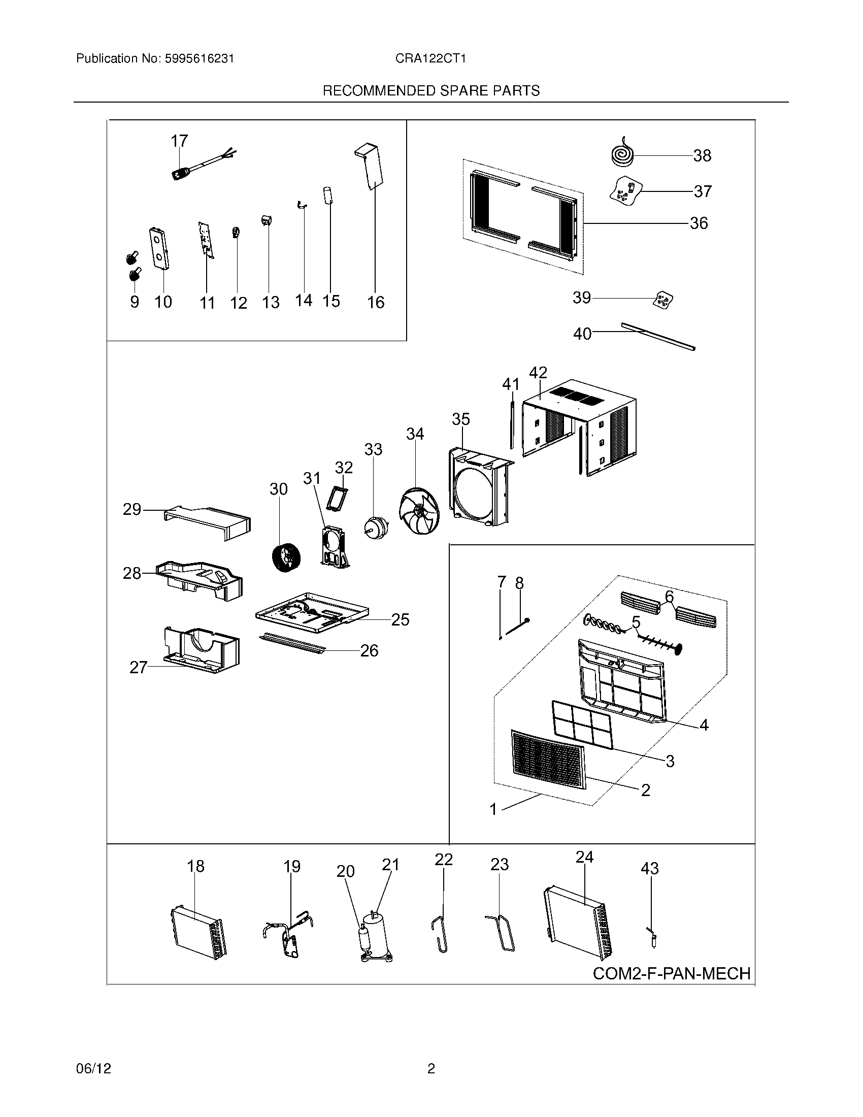 03 - RECOMMENDED SPARE PARTS