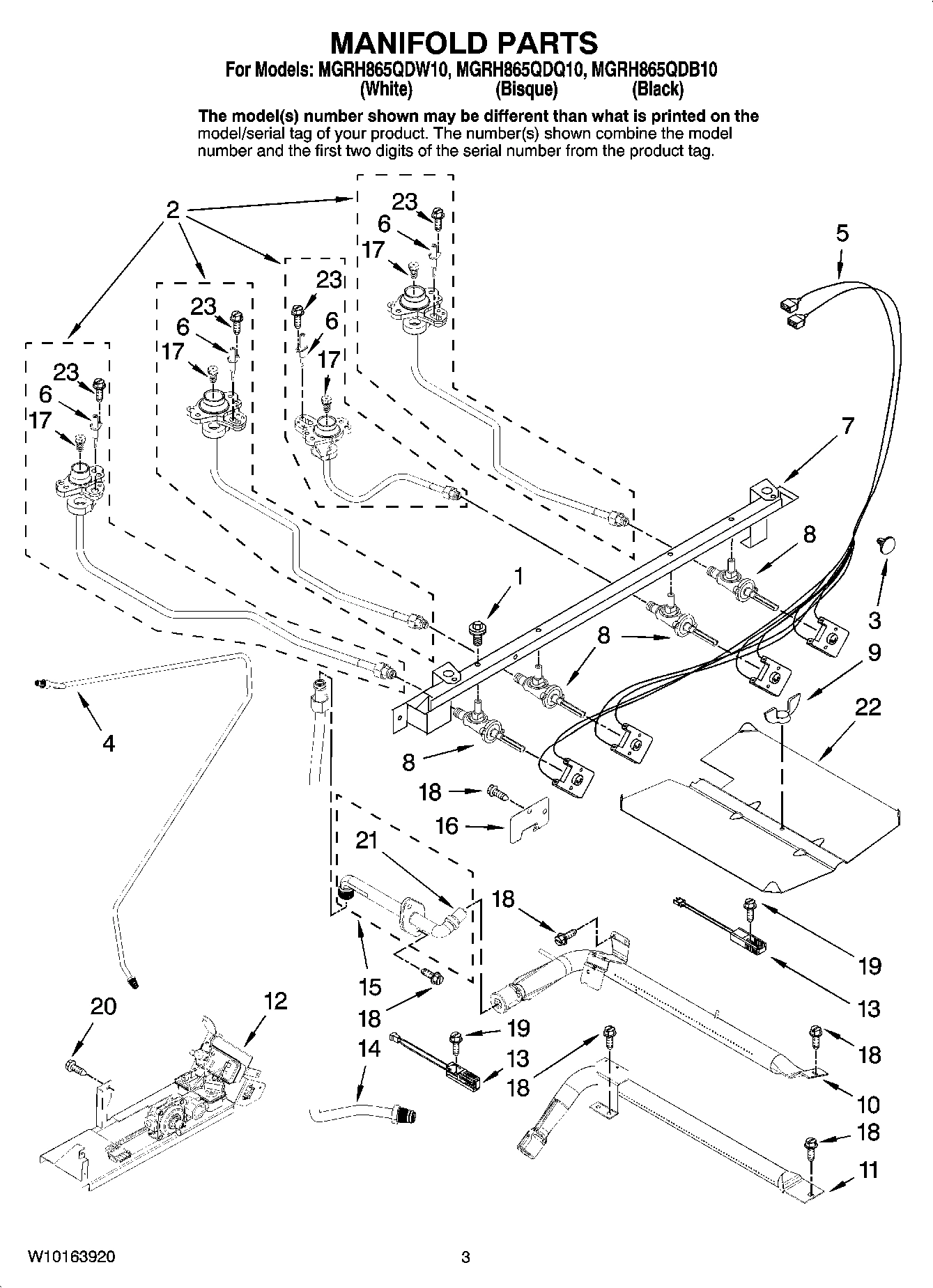 03 - MANIFOLD PARTS