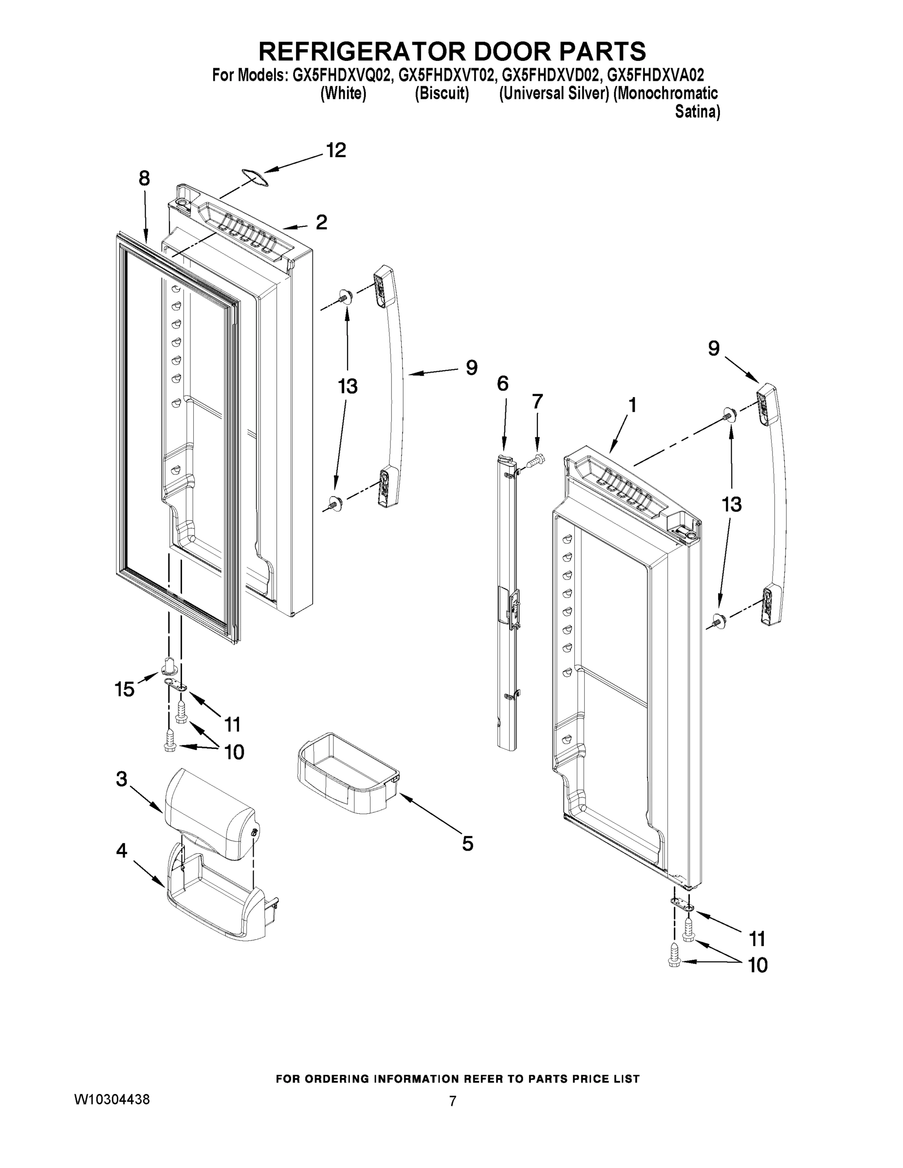 05 - REFRIGERATOR DOOR PARTS