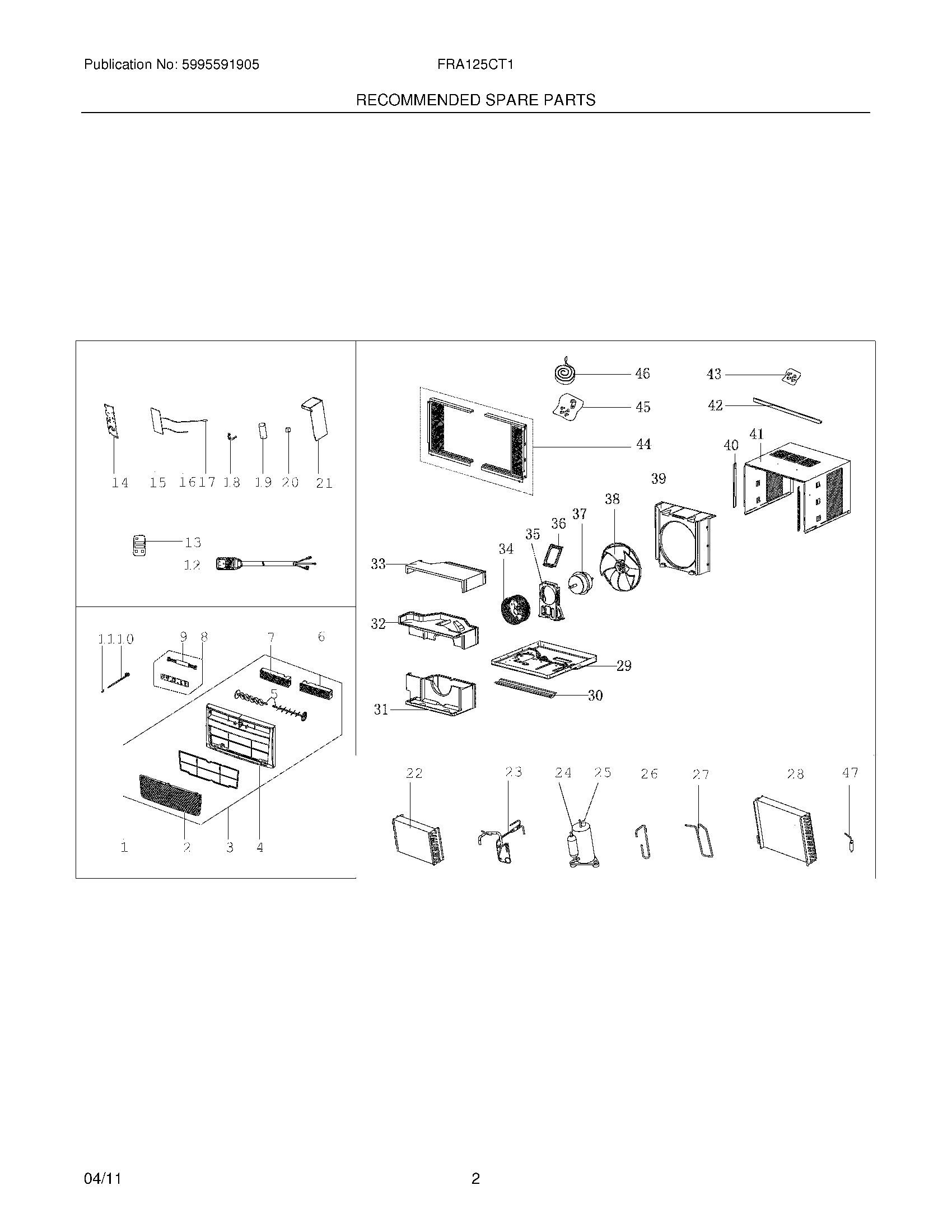 03 - RECOMMENDED SPARE PARTS