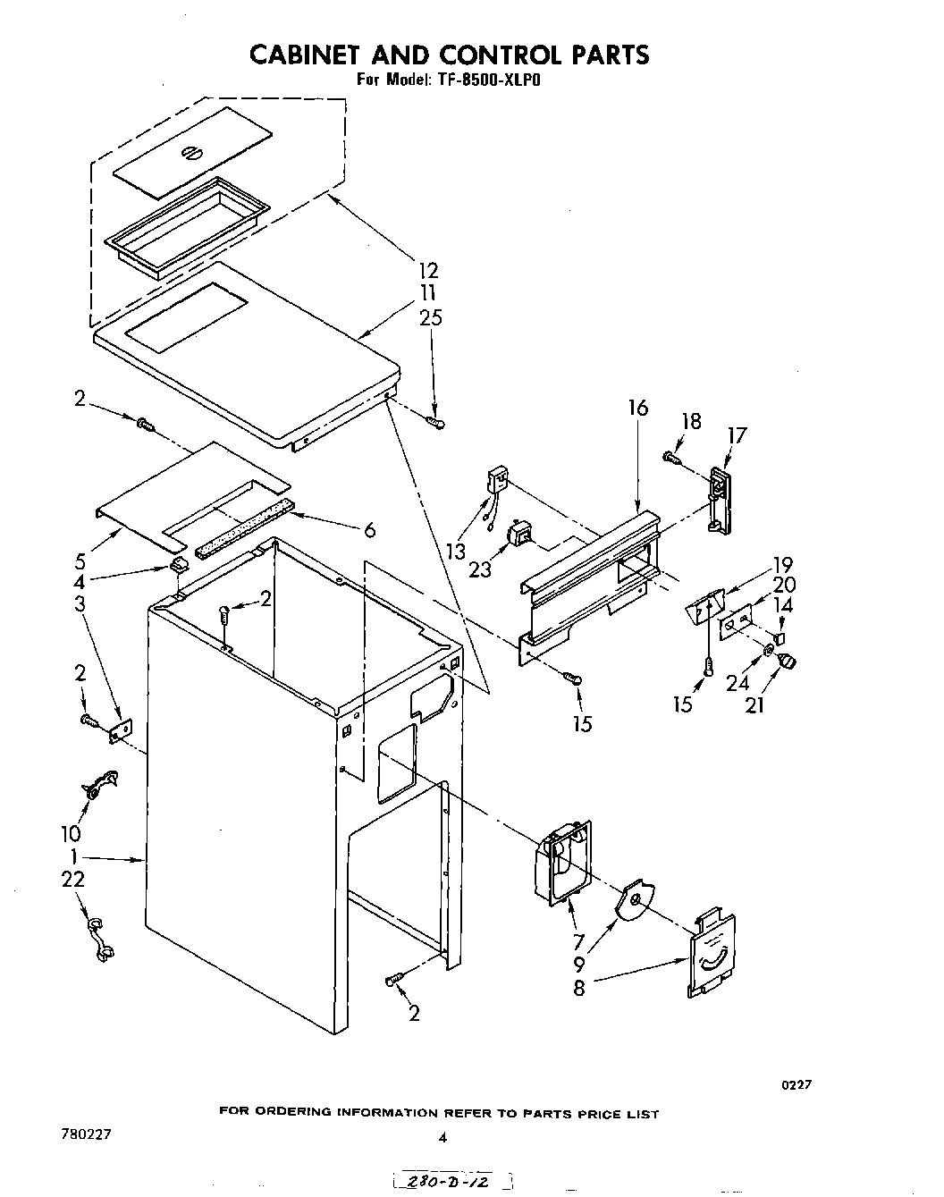 04 - CABINET AND CONTROL
