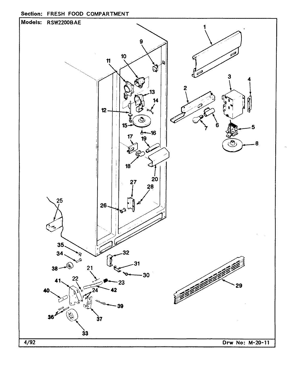 04 - FRESH FOOD COMPARTMENT