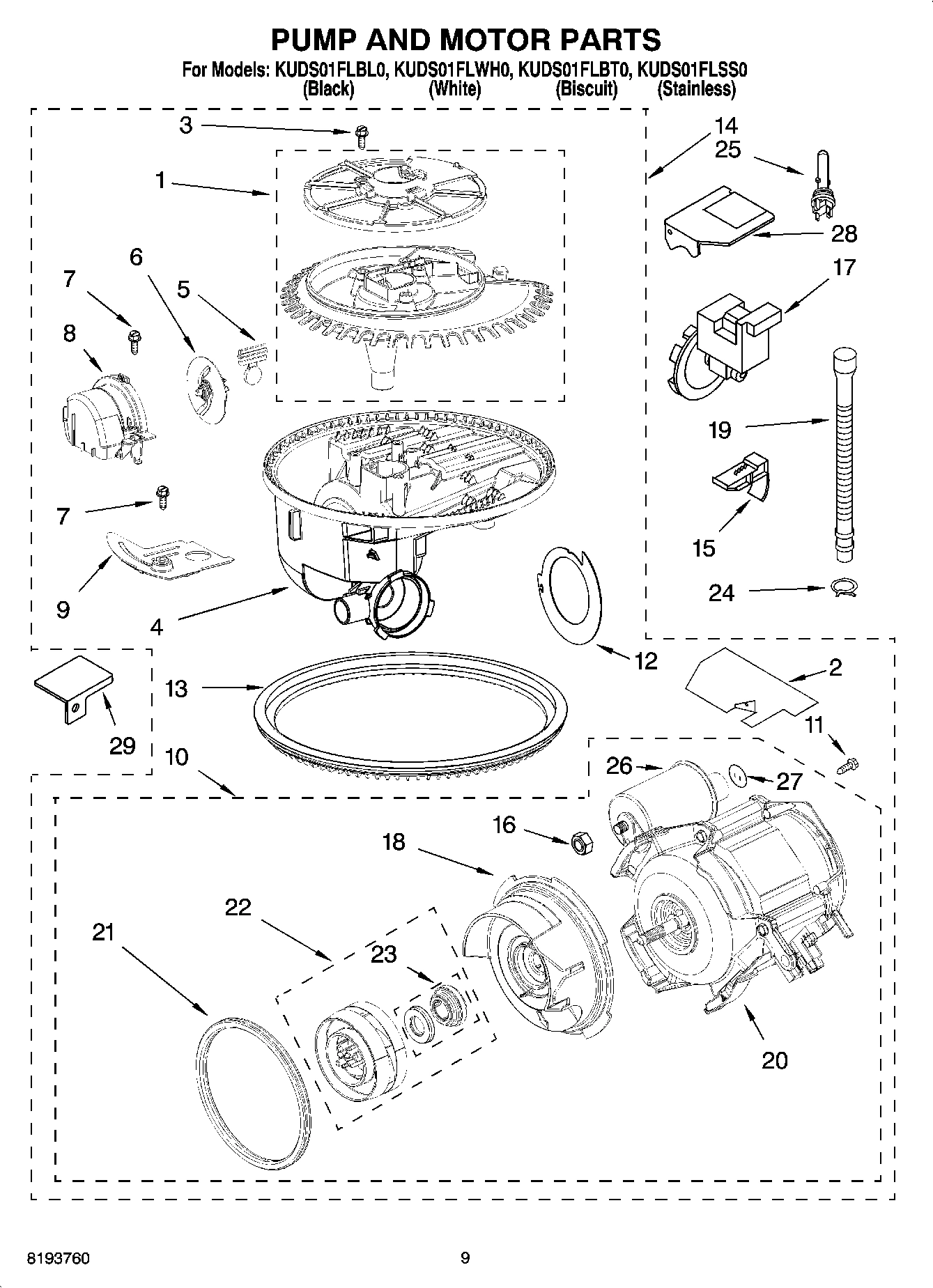 08 - PUMP AND MOTOR PARTS
