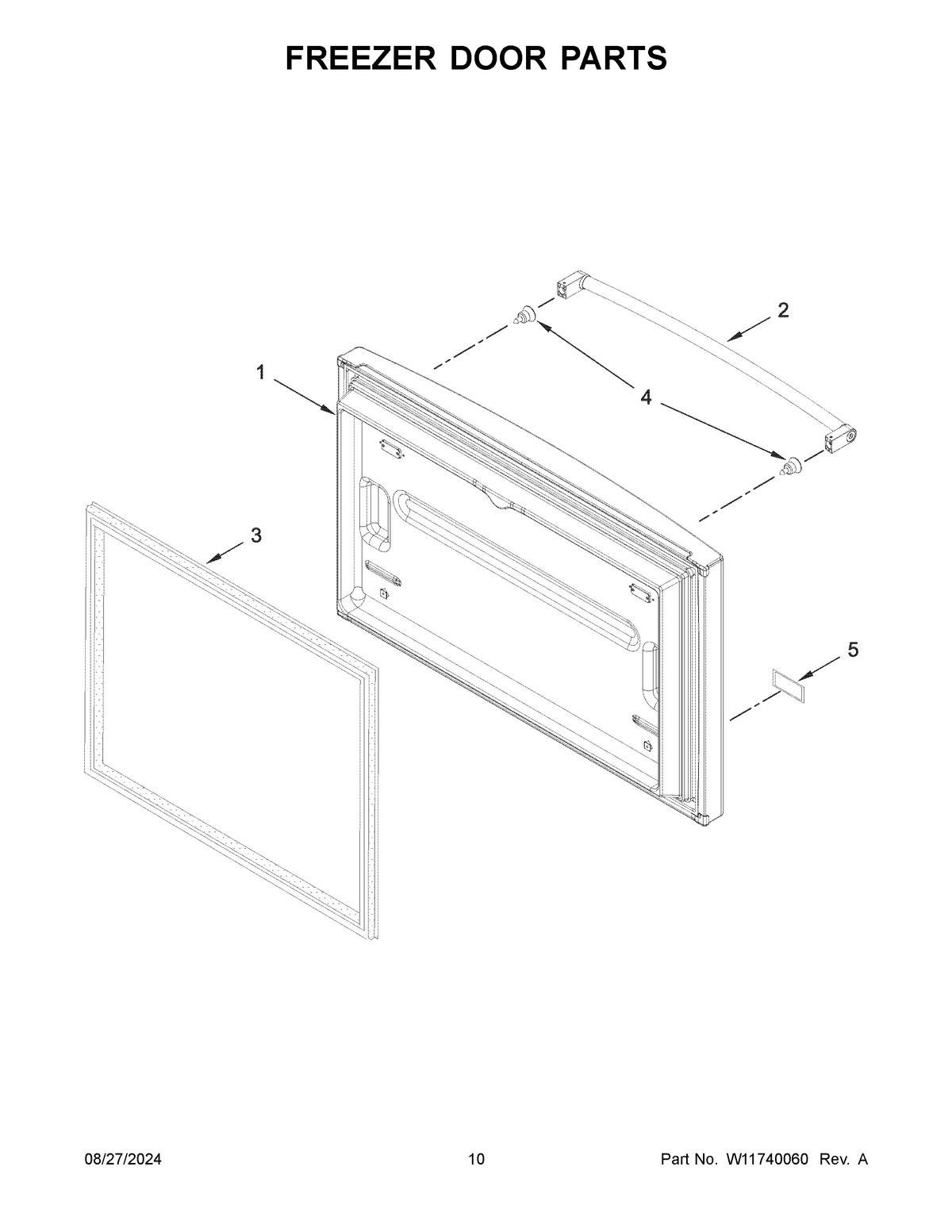 06 - FREEZER DOOR PARTS