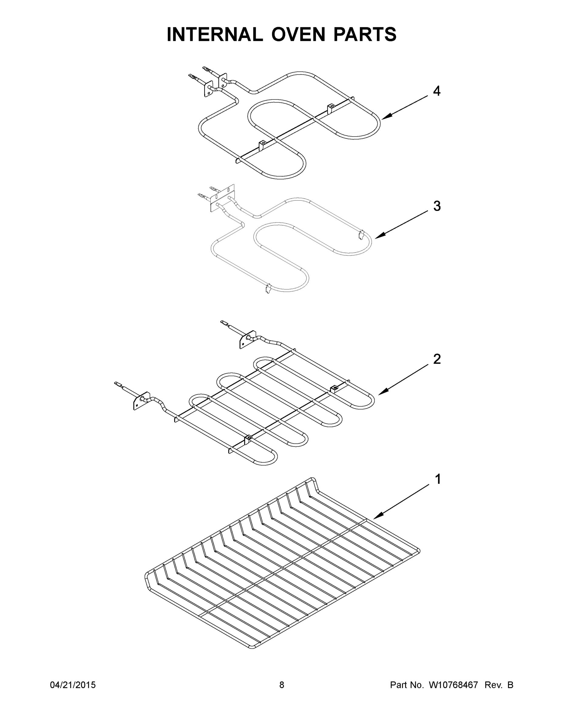 05 - INTERNAL OVEN PARTS
