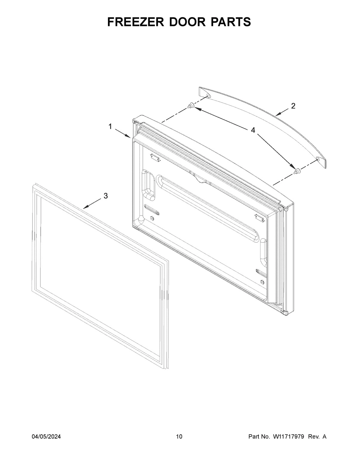 06 - FREEZER DOOR PARTS