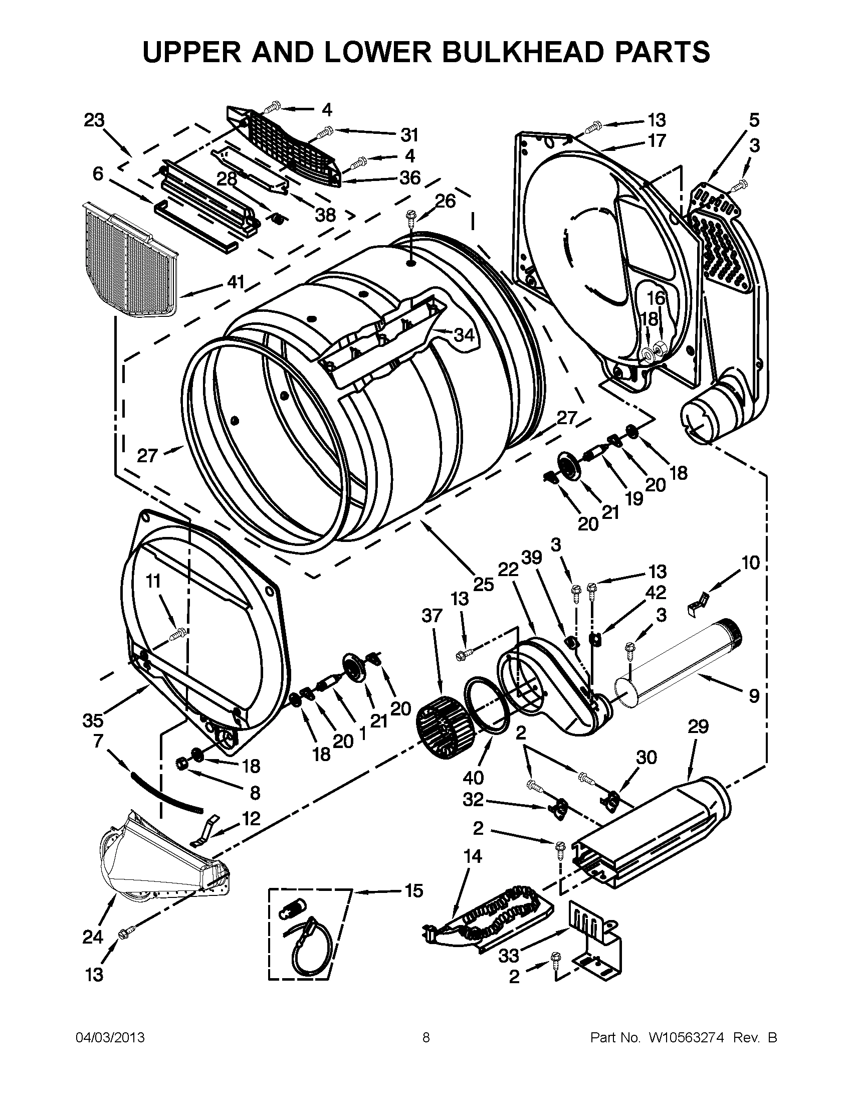 04 - UPPER AND LOWER BULKHEAD PARTS