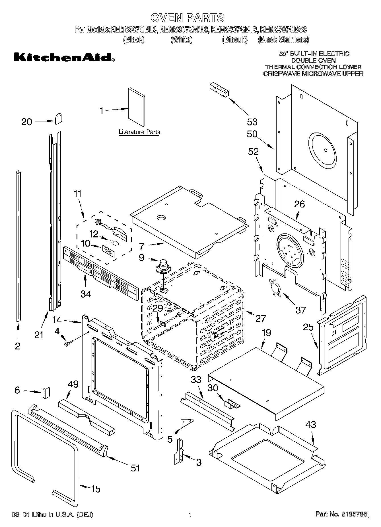 01 - OVEN, LITERATURE