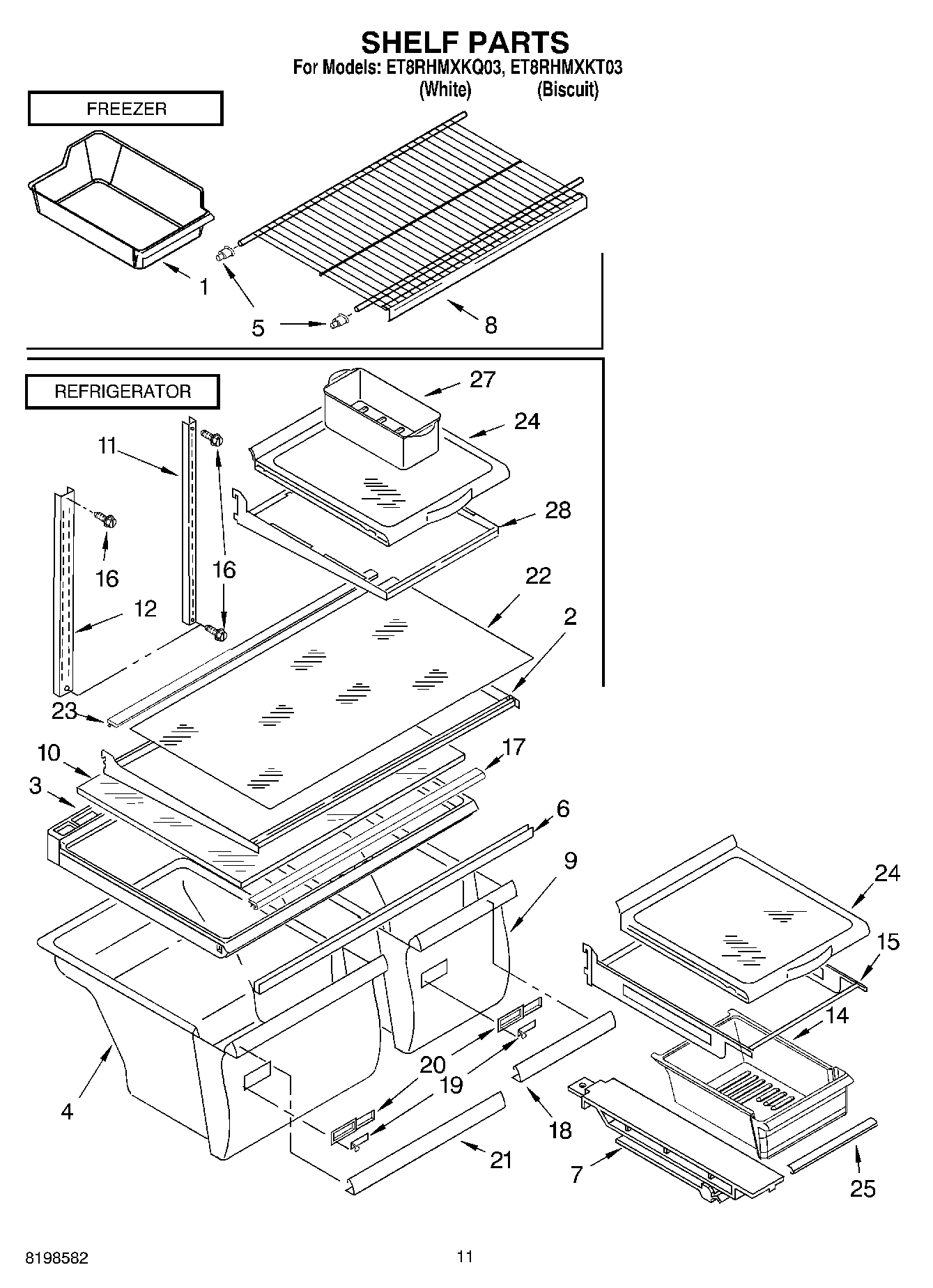 06 - SHELF PARTS, OPTIONAL PARTS
