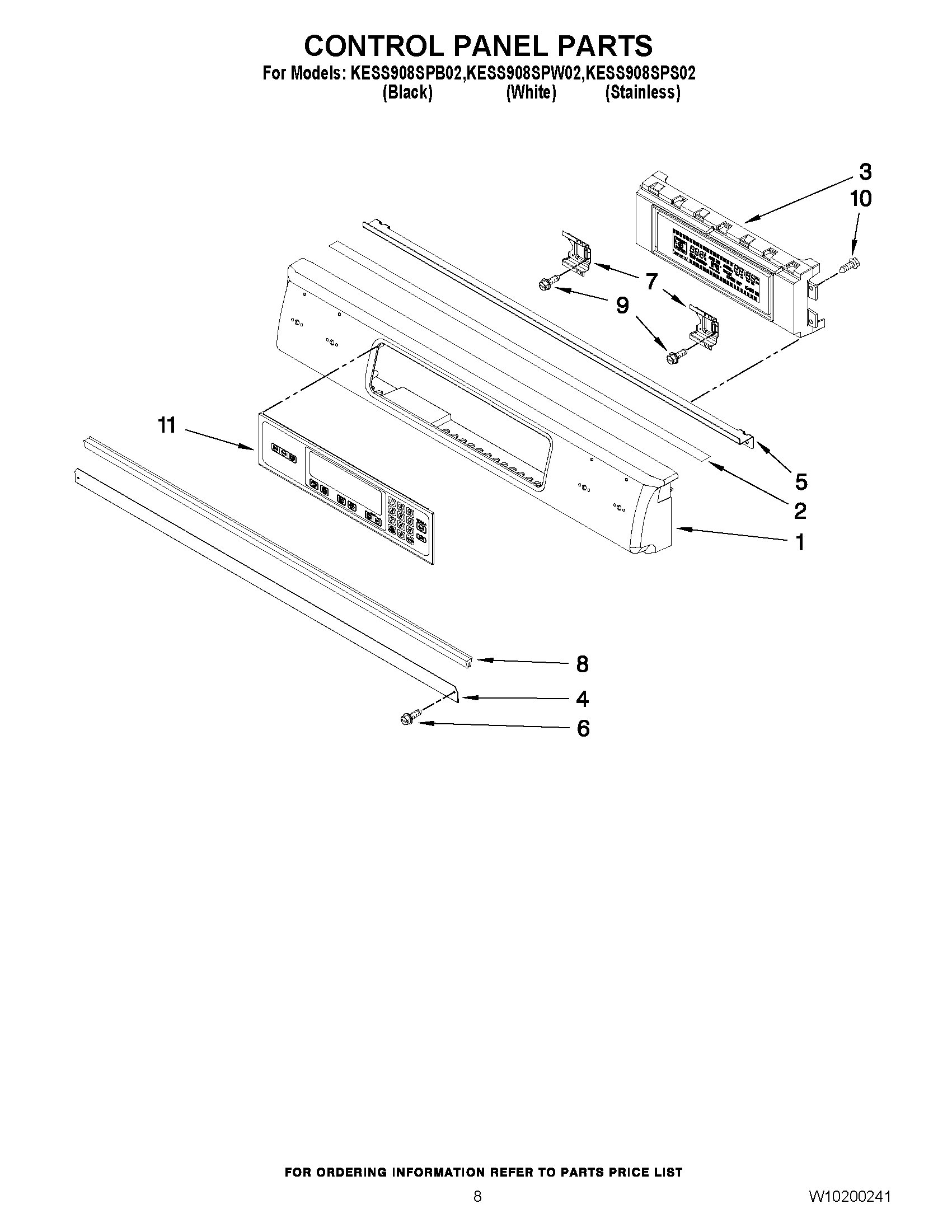 05 - CONTROL PANEL PARTS