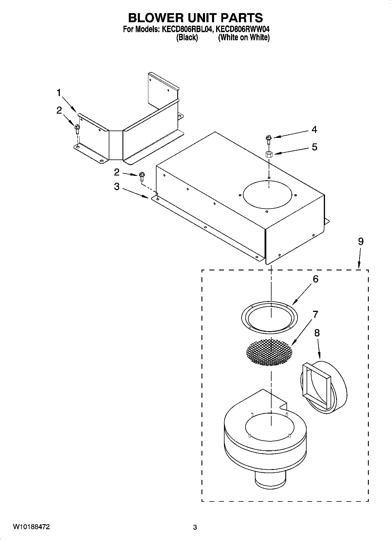 02 - BLOWER UNIT PARTS, OPTIONAL PARTS