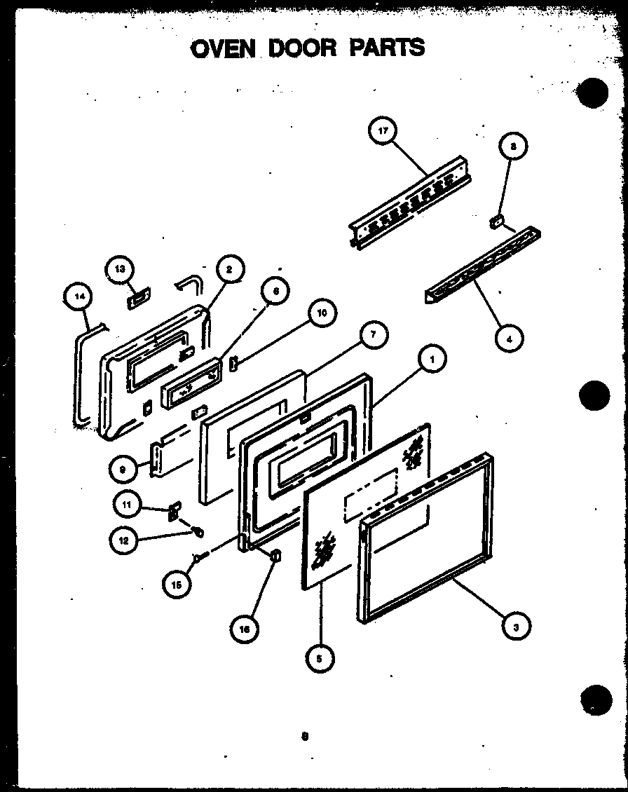 06 - OVEN DOOR PARTS
