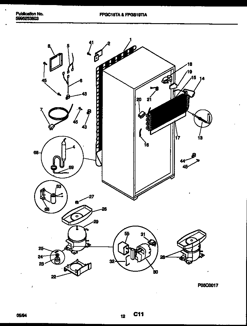 07 - SYSTEM AND AUTOMATIC DEFROST PARTS