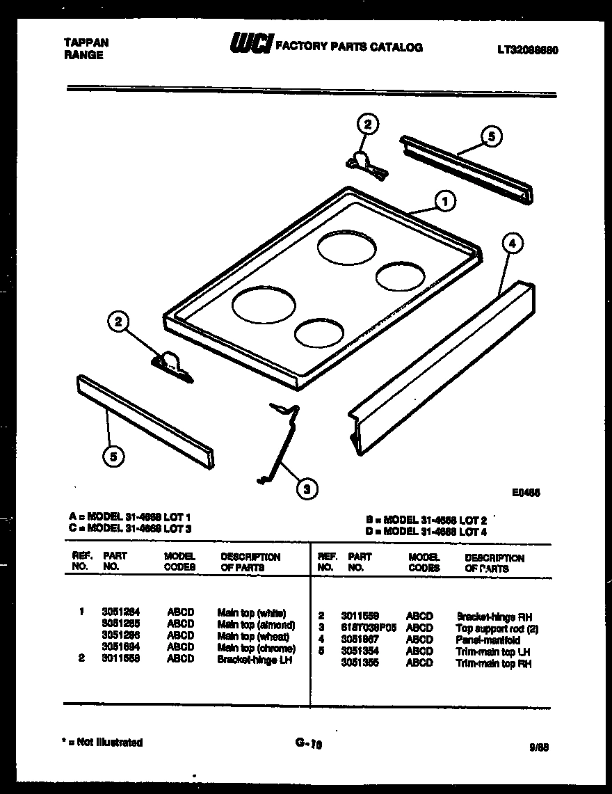 04 - COOKTOP PARTS