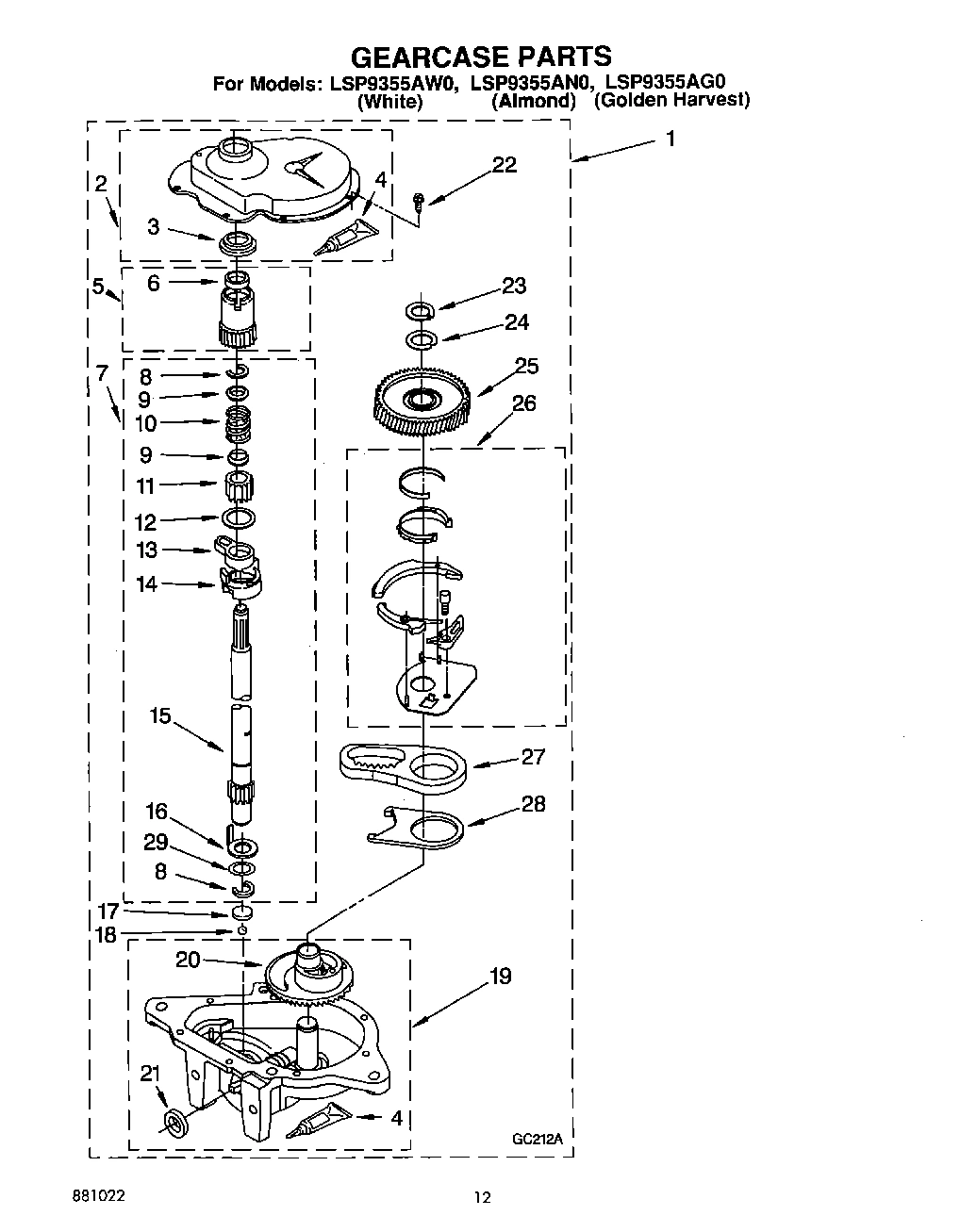 10 - GEARCASE
