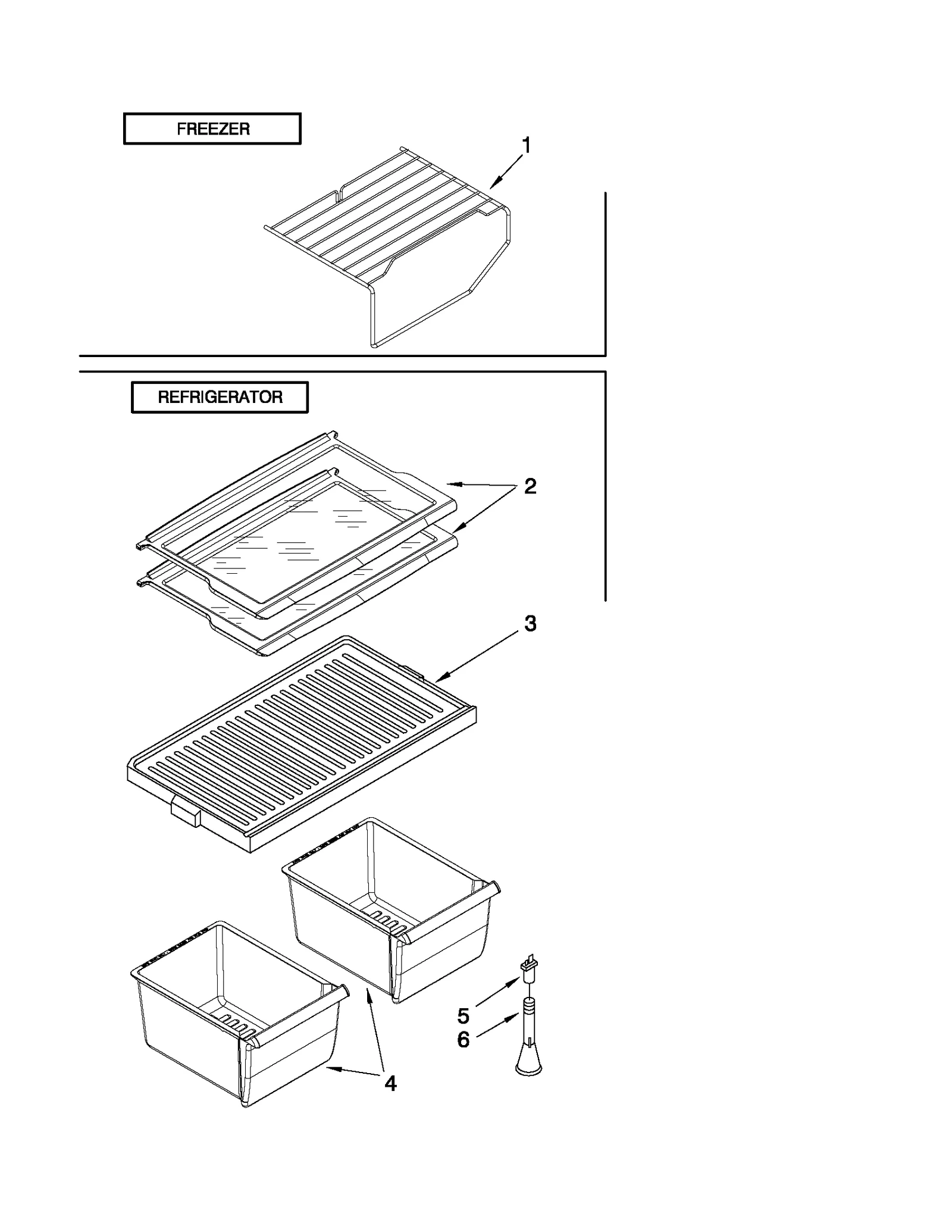 SHELF PARTS