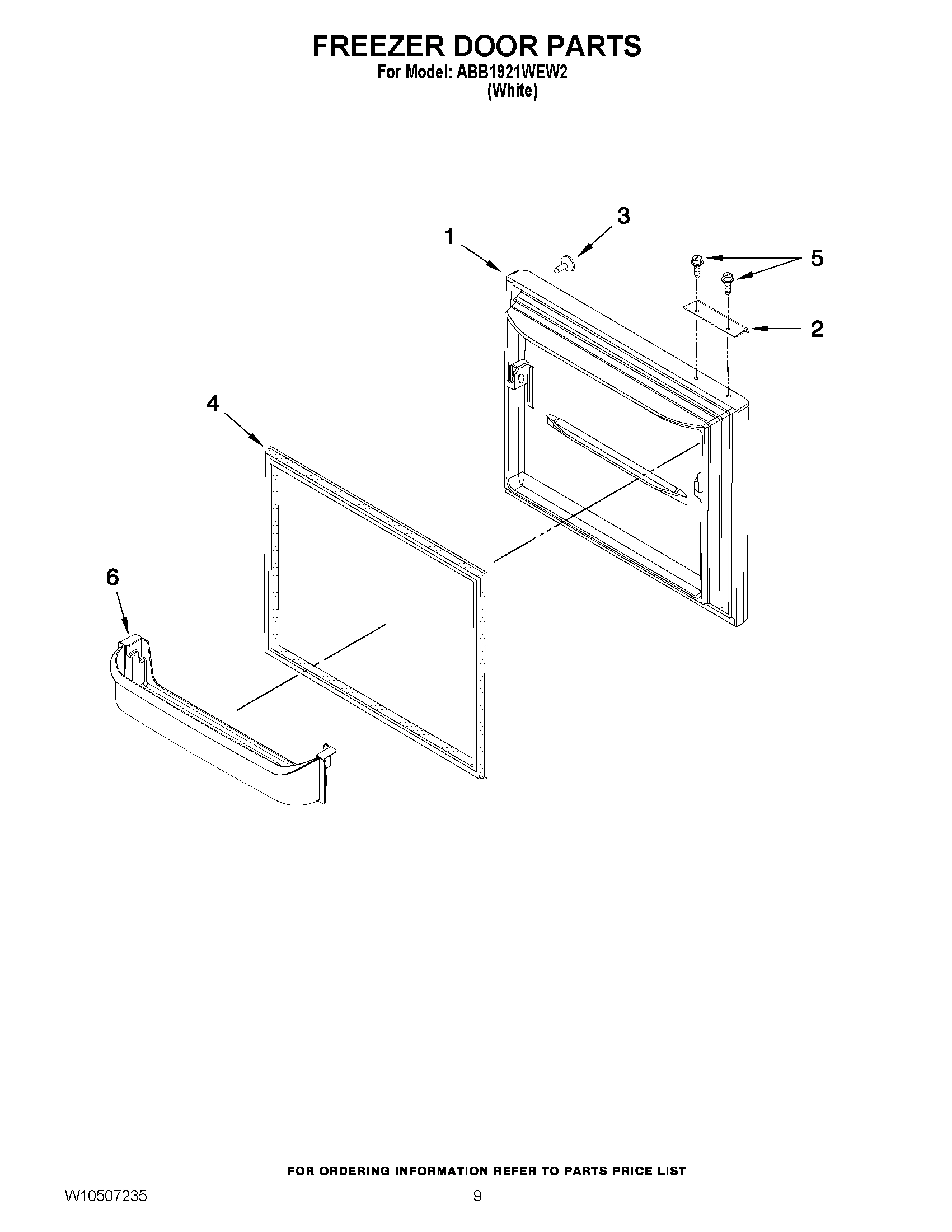 05 - FREEZER DOOR PARTS