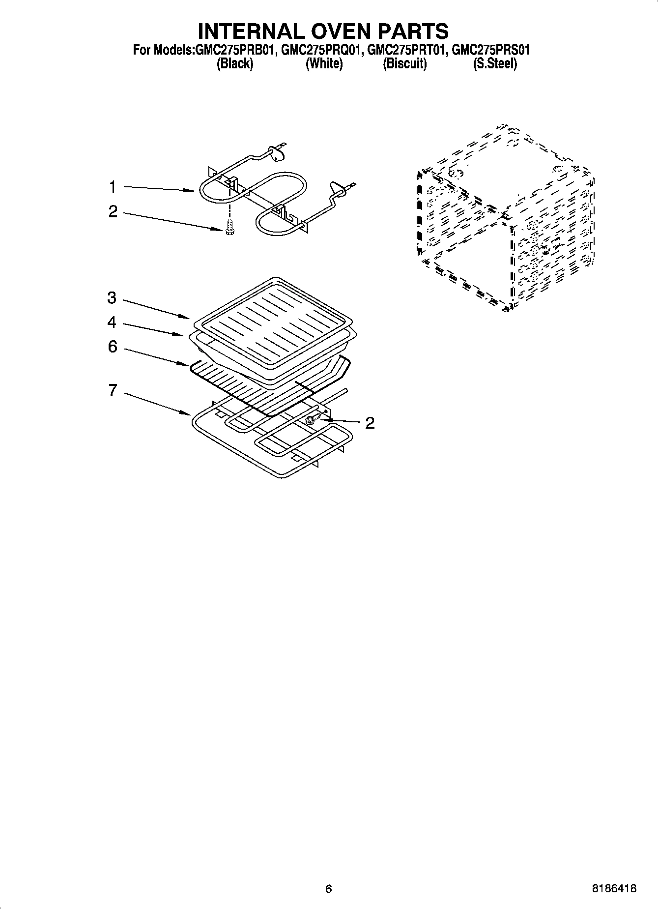 05 - INTERNAL OVEN PARTS