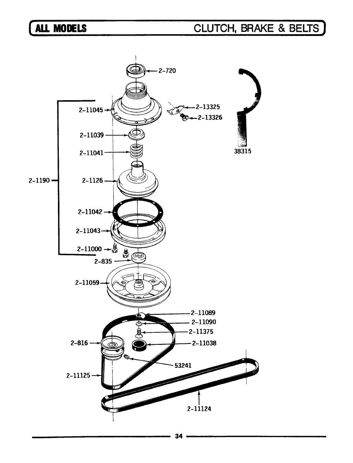 04 - CLUTCH, BRAKE & BELTS