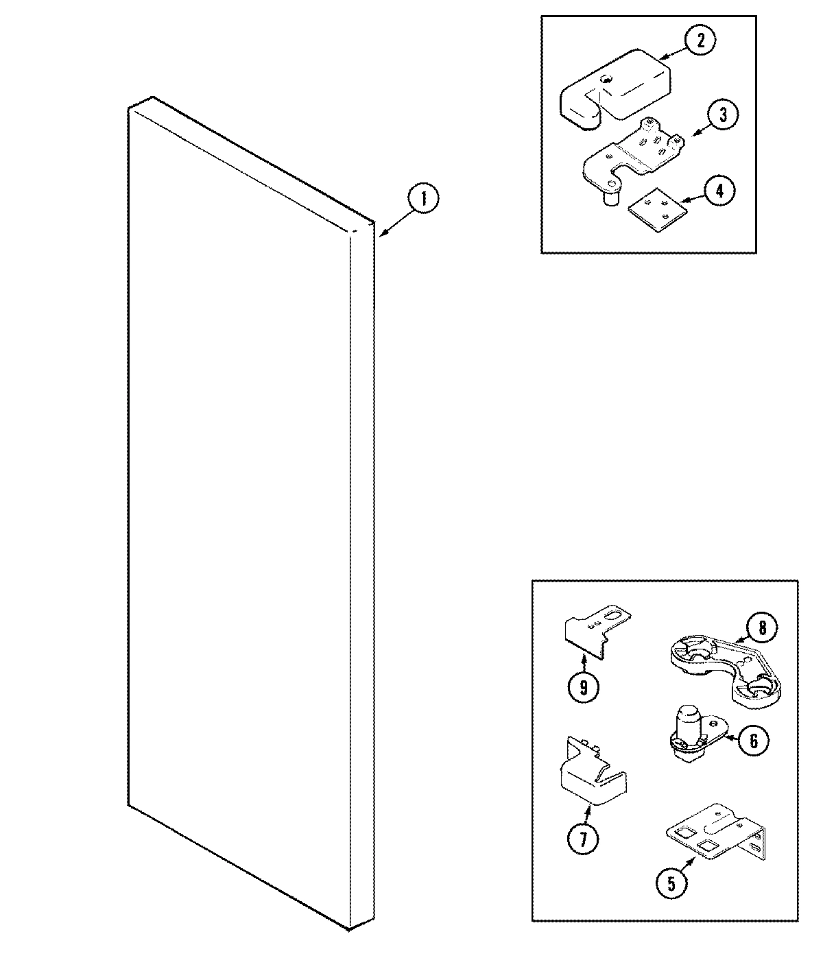 10 - FRESH FOOD OUTER DOOR