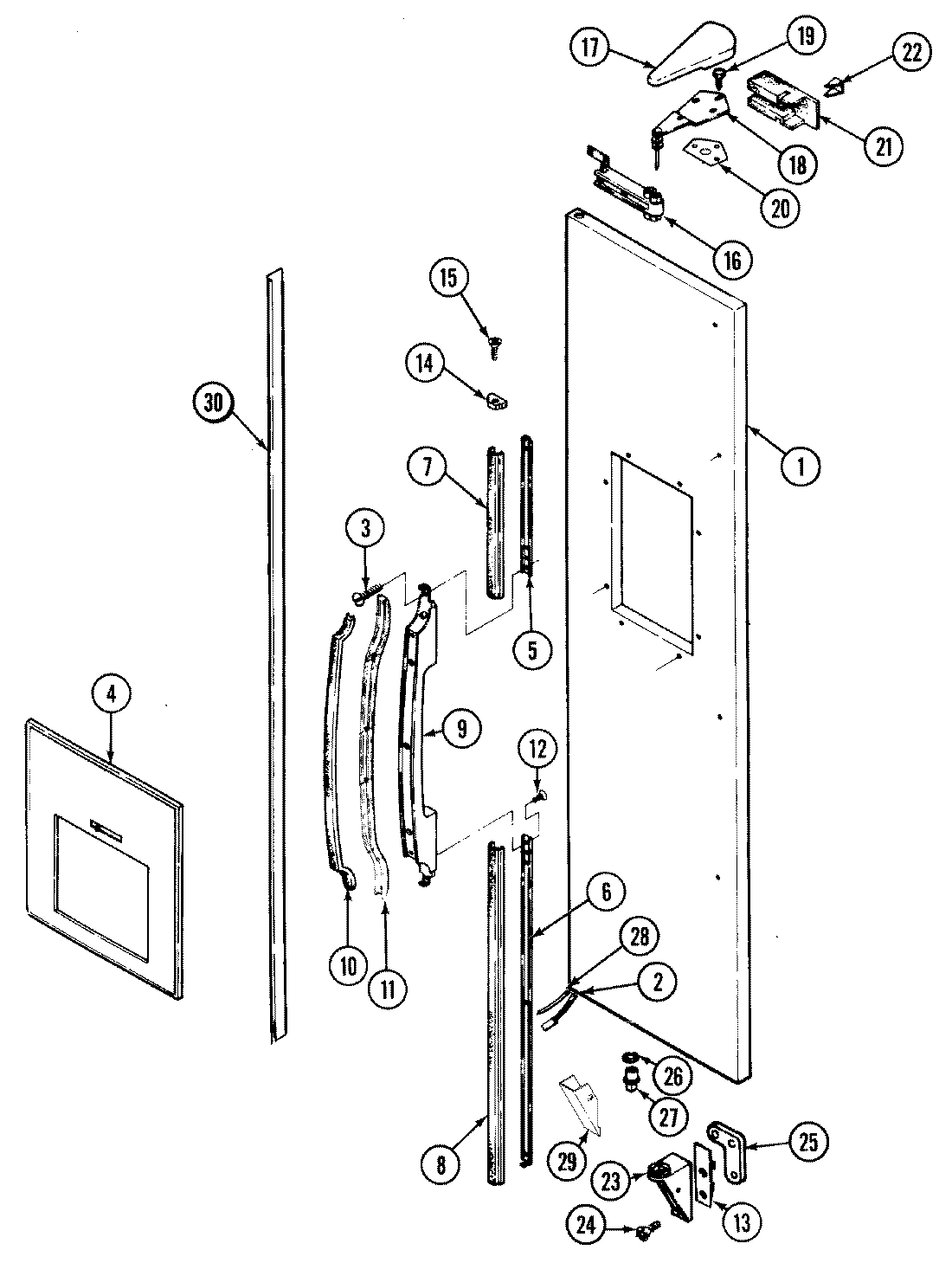03 - FREEZER OUTER DOOR