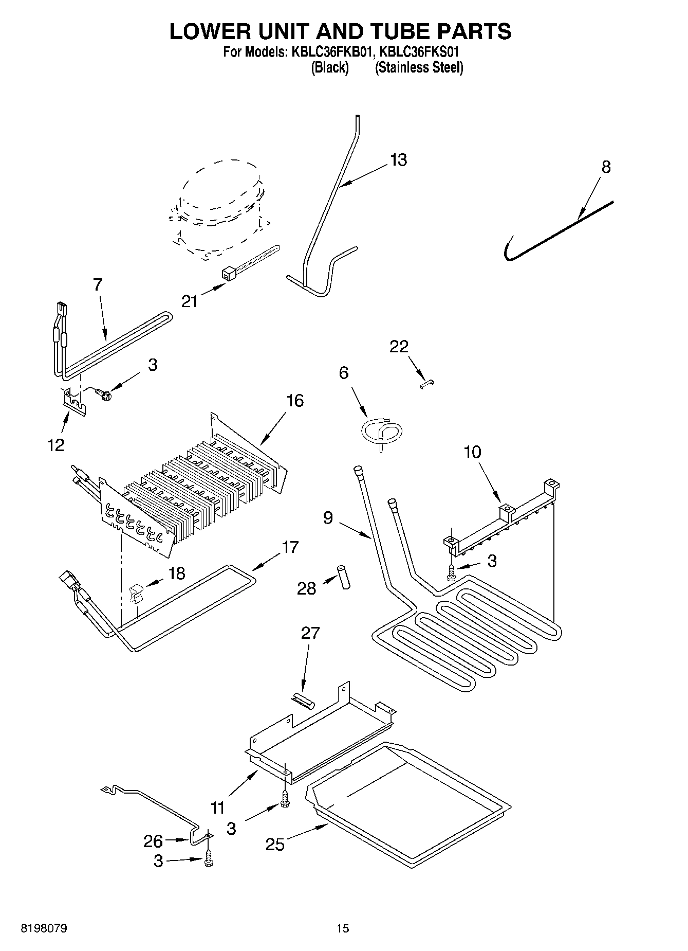 09 - LOWER UNIT AND TUBE
