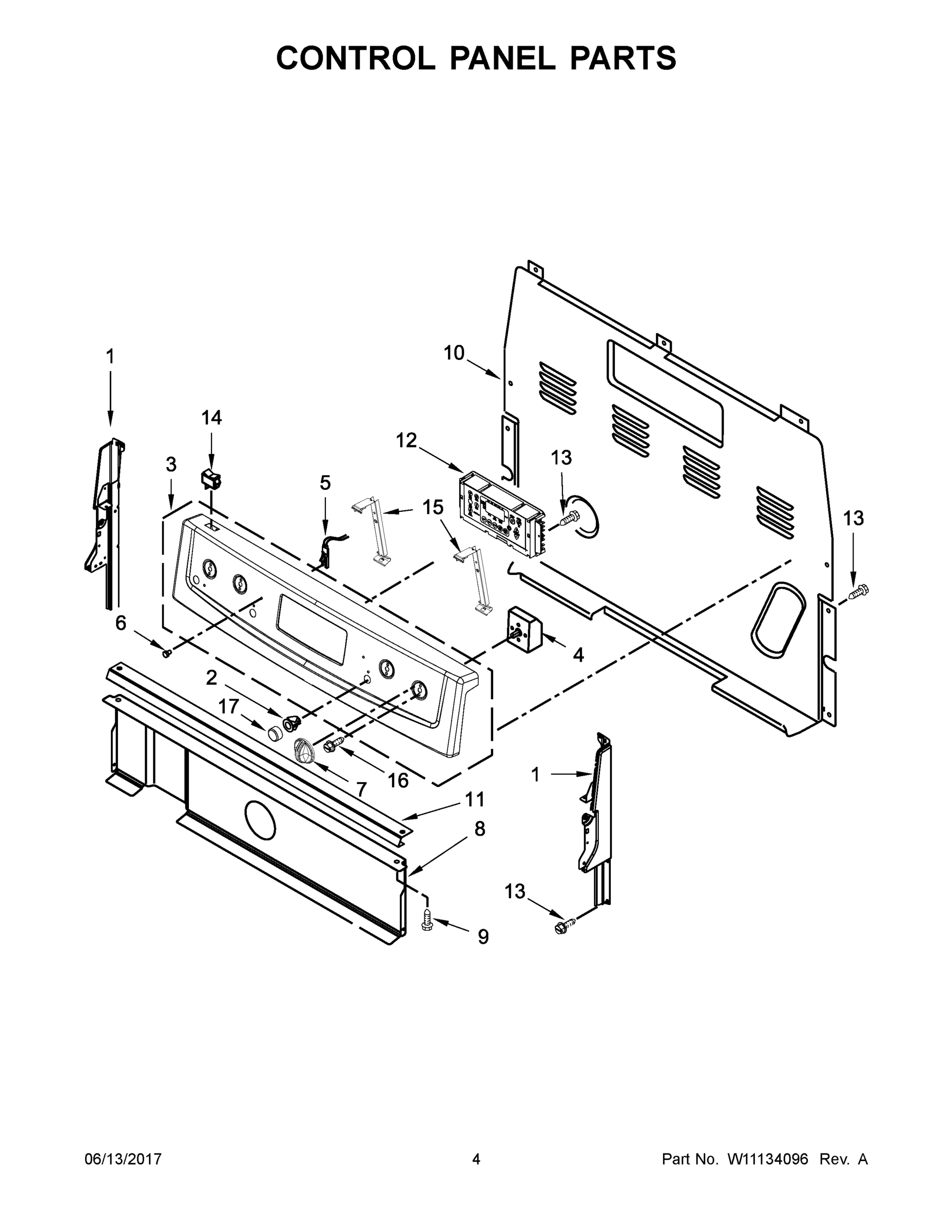 03 - CONTROL PANEL PARTS