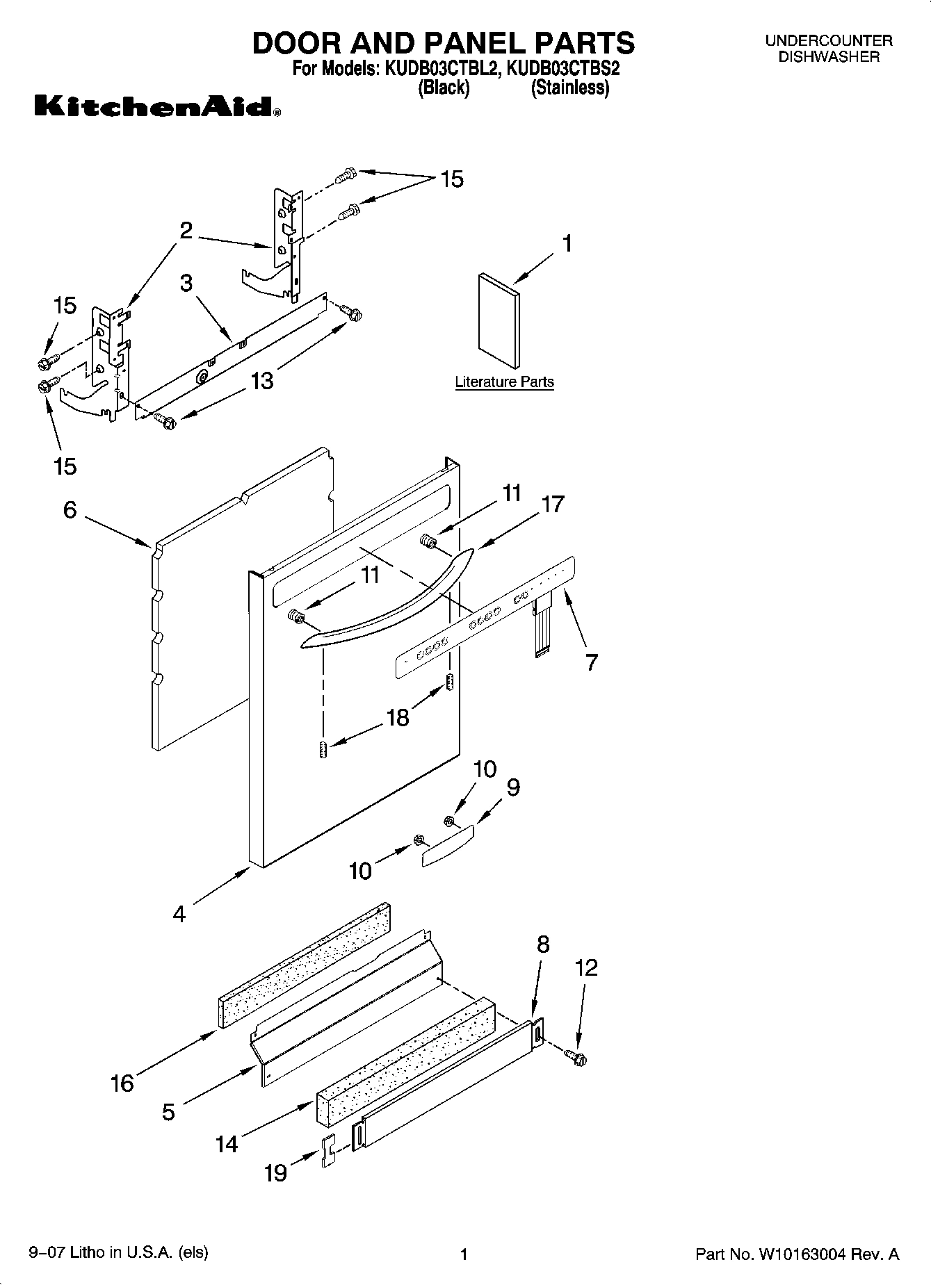 01 - DOOR AND PANEL PARTS
