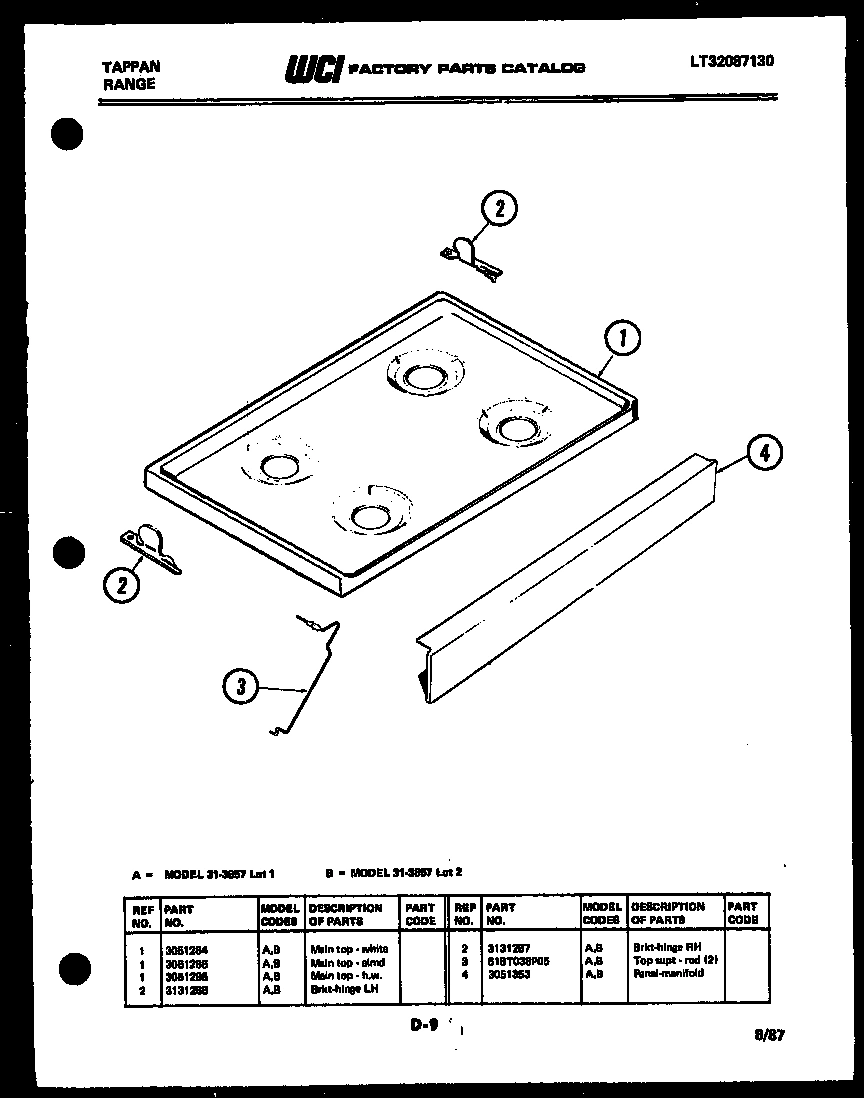 07 - COOKTOP PARTS