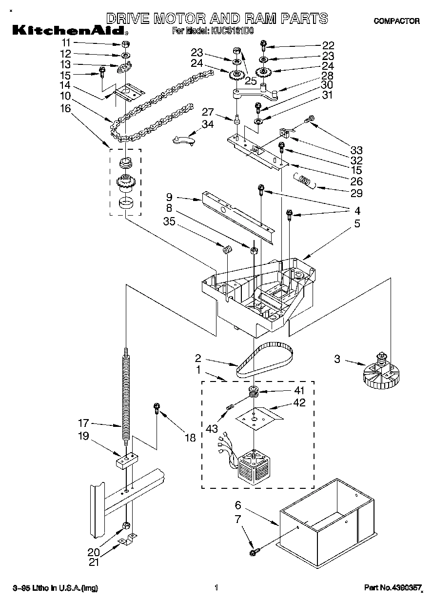 01 - DRIVE MOTOR AND RAM, LITERATURE