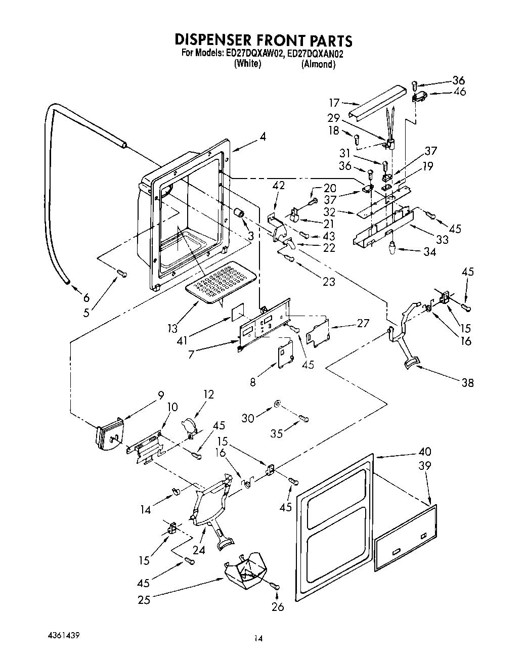 08 - DISPENSER FRONT