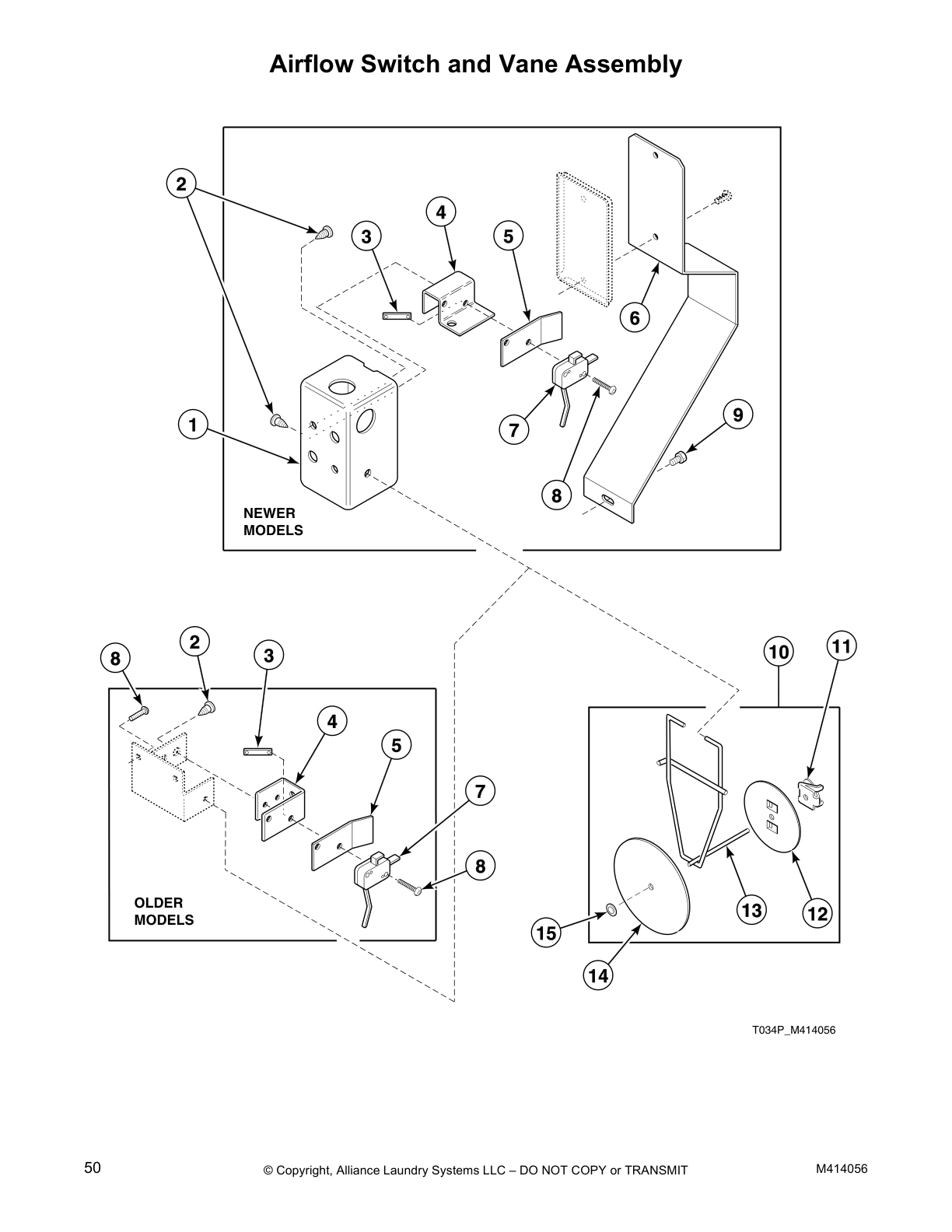 Airflow Switch and Vane Assembly