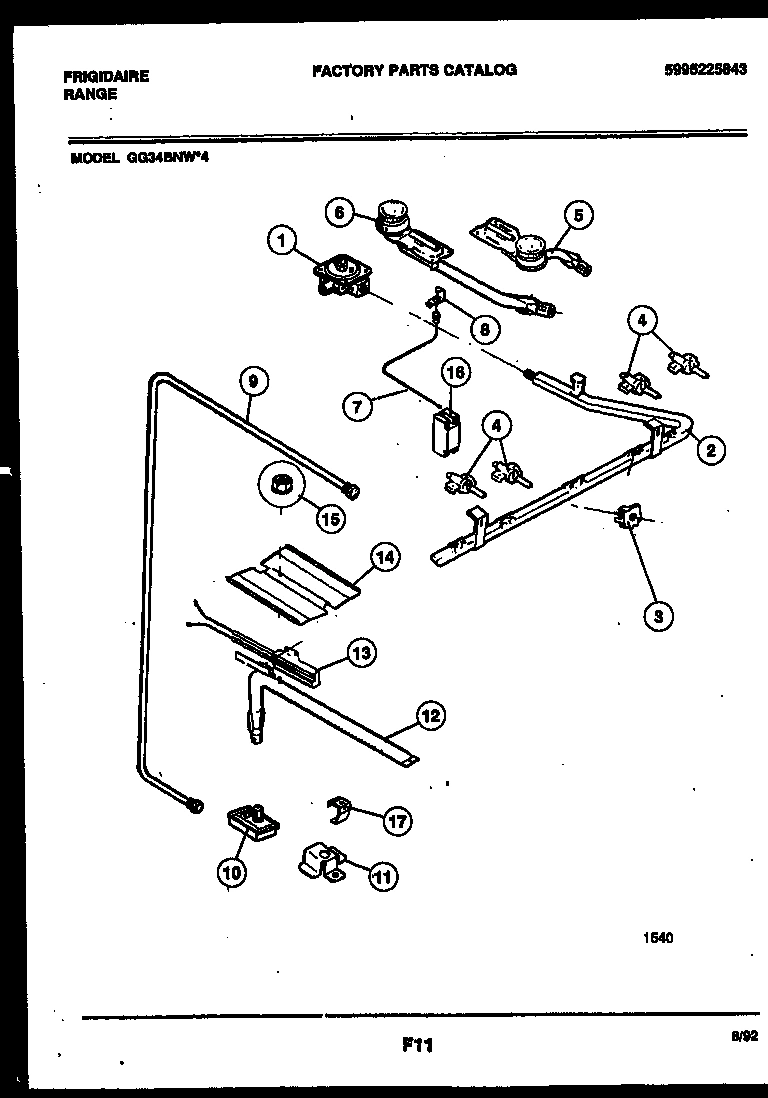 06 - BURNER, MANIFOLD AND GAS CONTROL